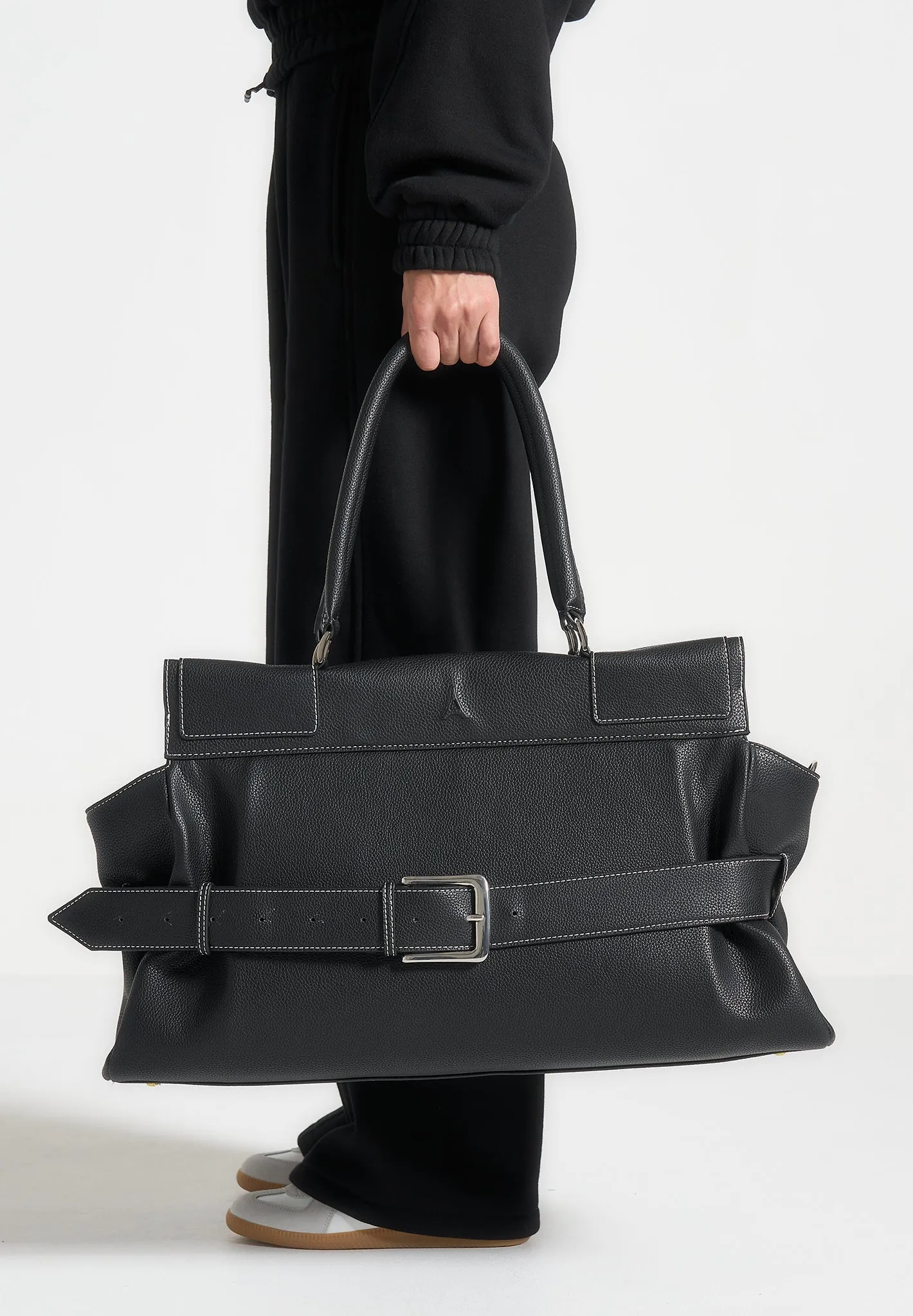 Calais Oversized Bag - Black