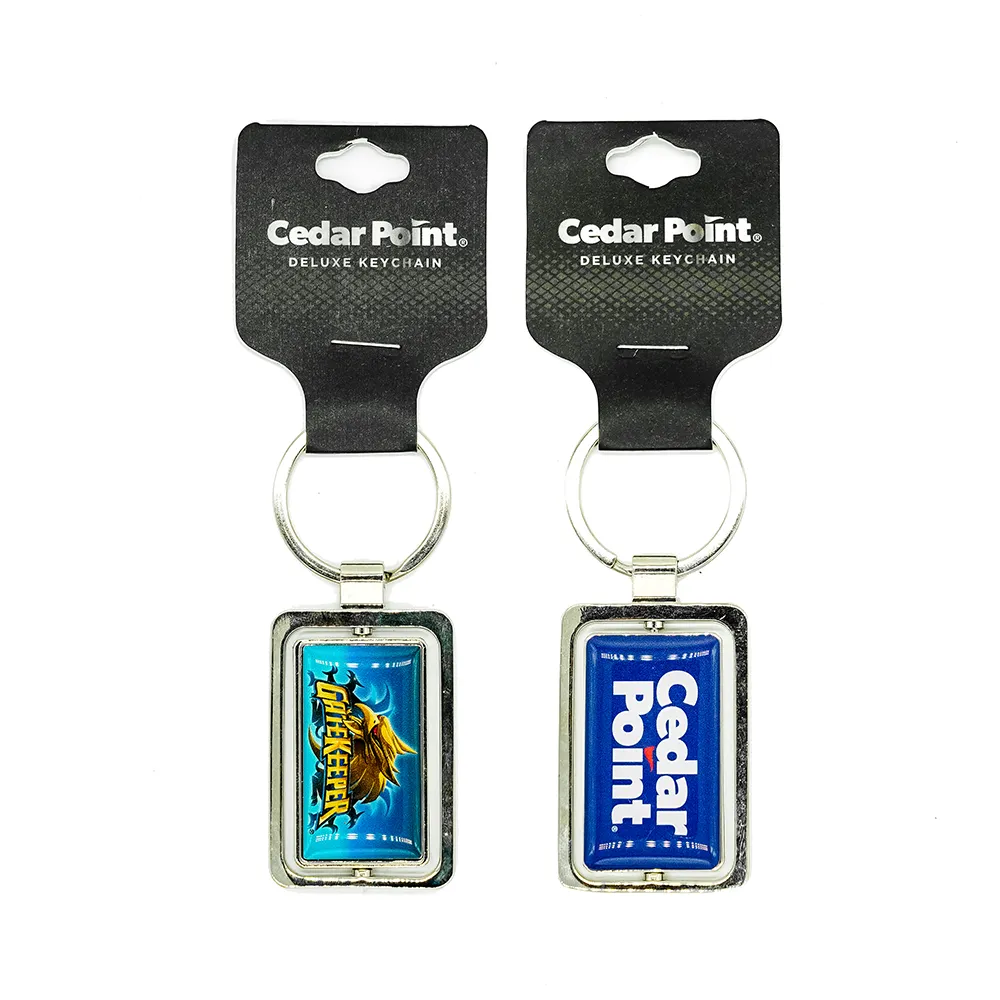 Cedar Point GateKeeper Spinner Keychain