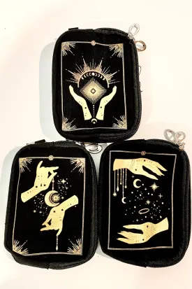 Celestial Hands Canvas Wristlets in Multiple Prints