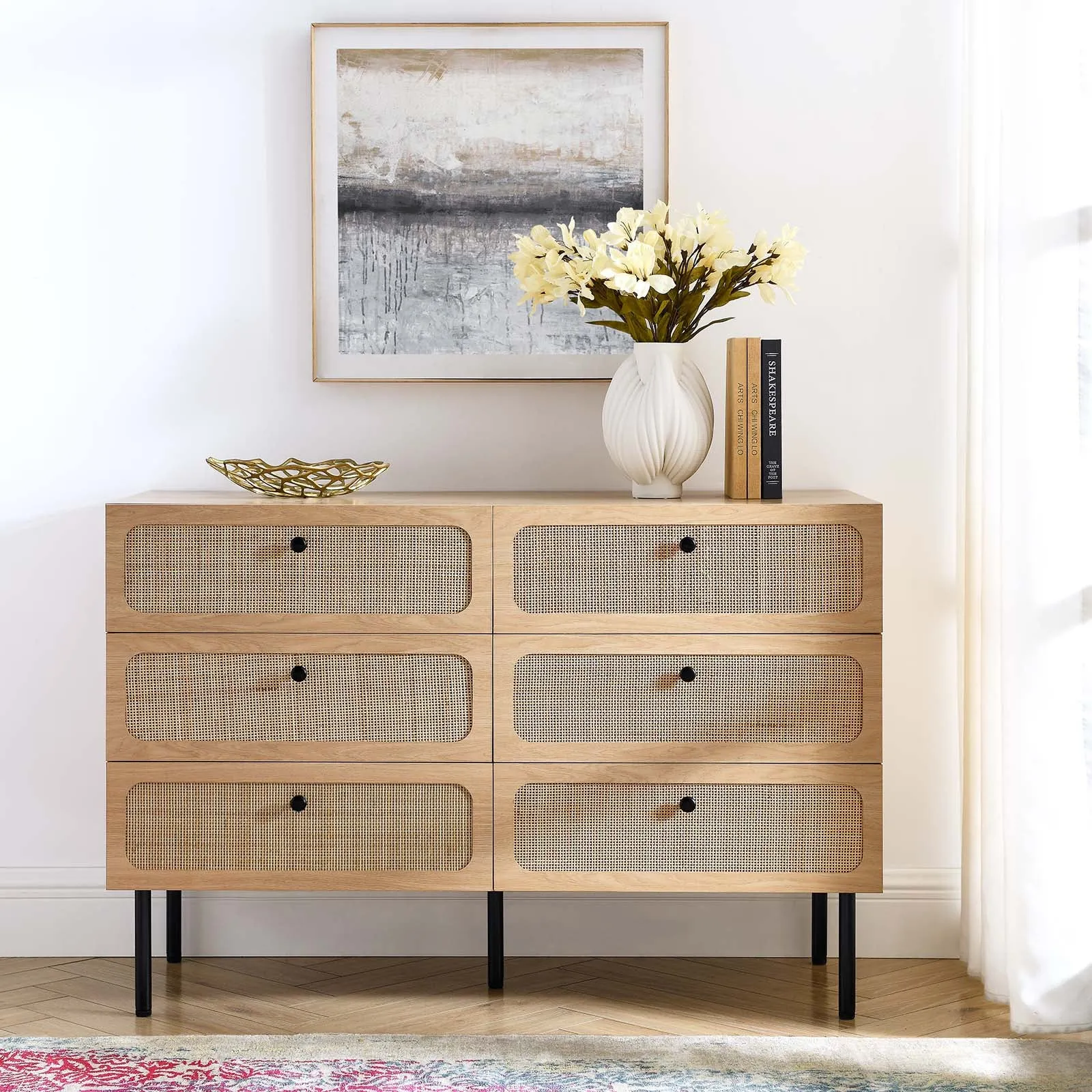 Chaucer 6-Drawer Compact Dresser by Modway