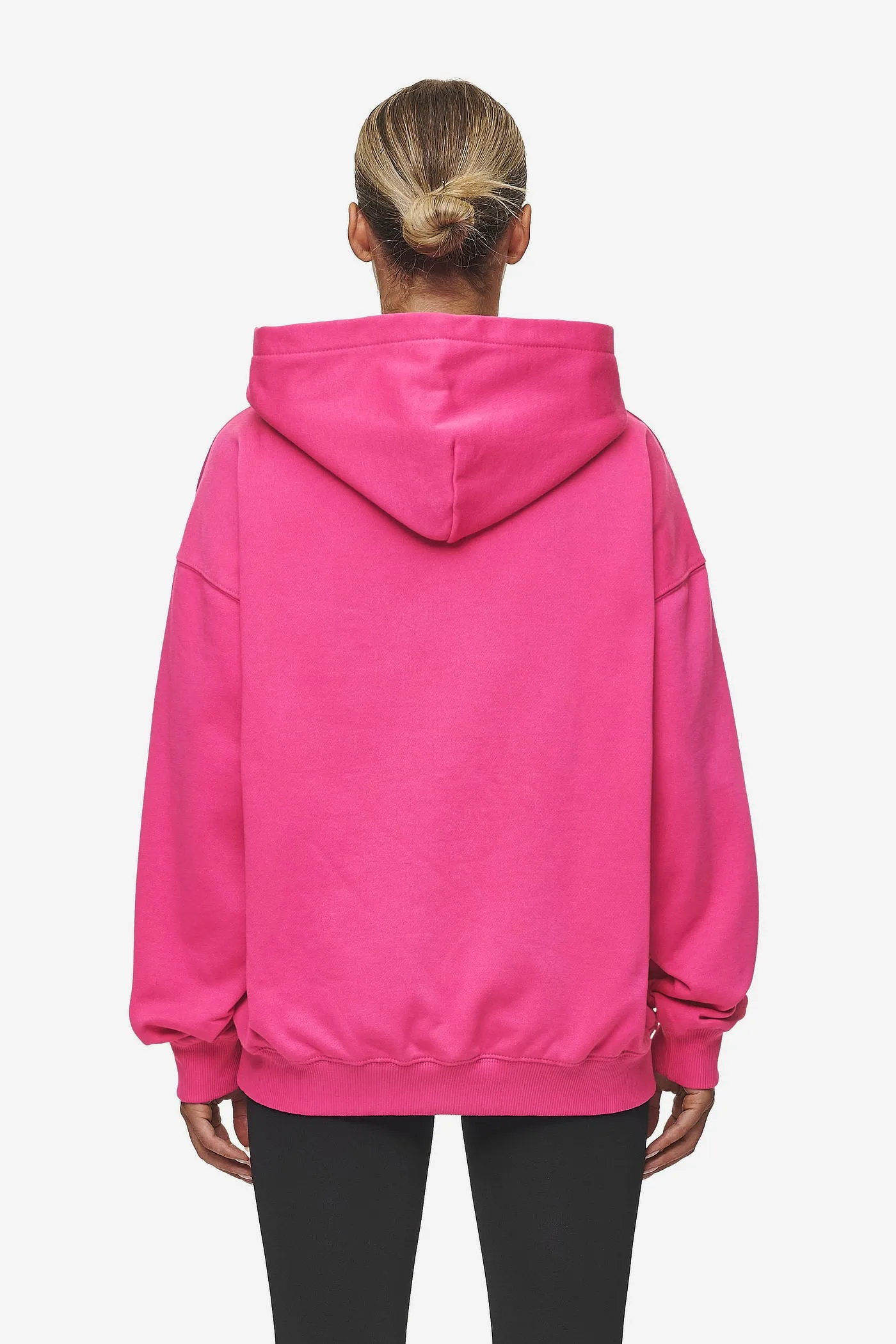 Clarita Logo Oversized Hoodie Washed Digital Pink White Gum