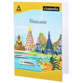 Classmate Notebook Single Line - Size : 24 x 18 cm - 172 Pages