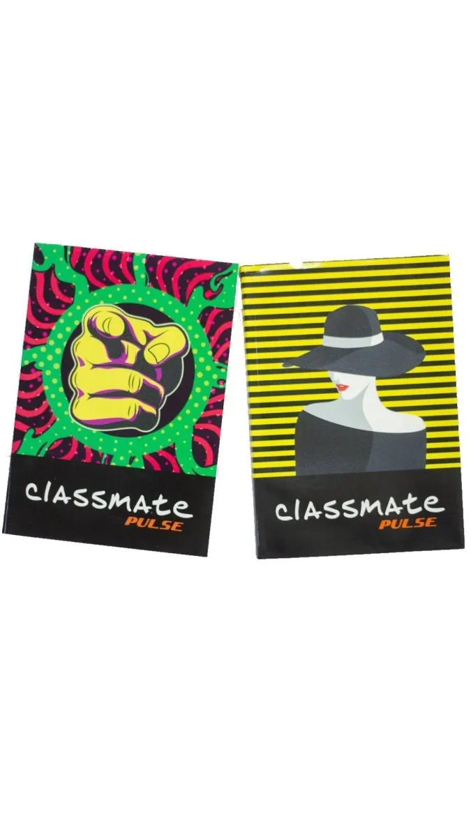 Classmate Pulse-A5-Soft-Ruled-Notebook (Pack Of 2)