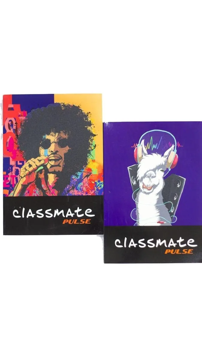 Classmate Pulse-A5-Soft-Ruled-Notebook (Pack Of 2)