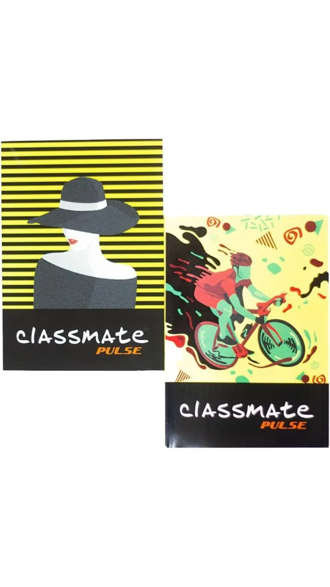 Classmate Pulse-A5-Soft-Ruled-Notebook (Pack Of 2)