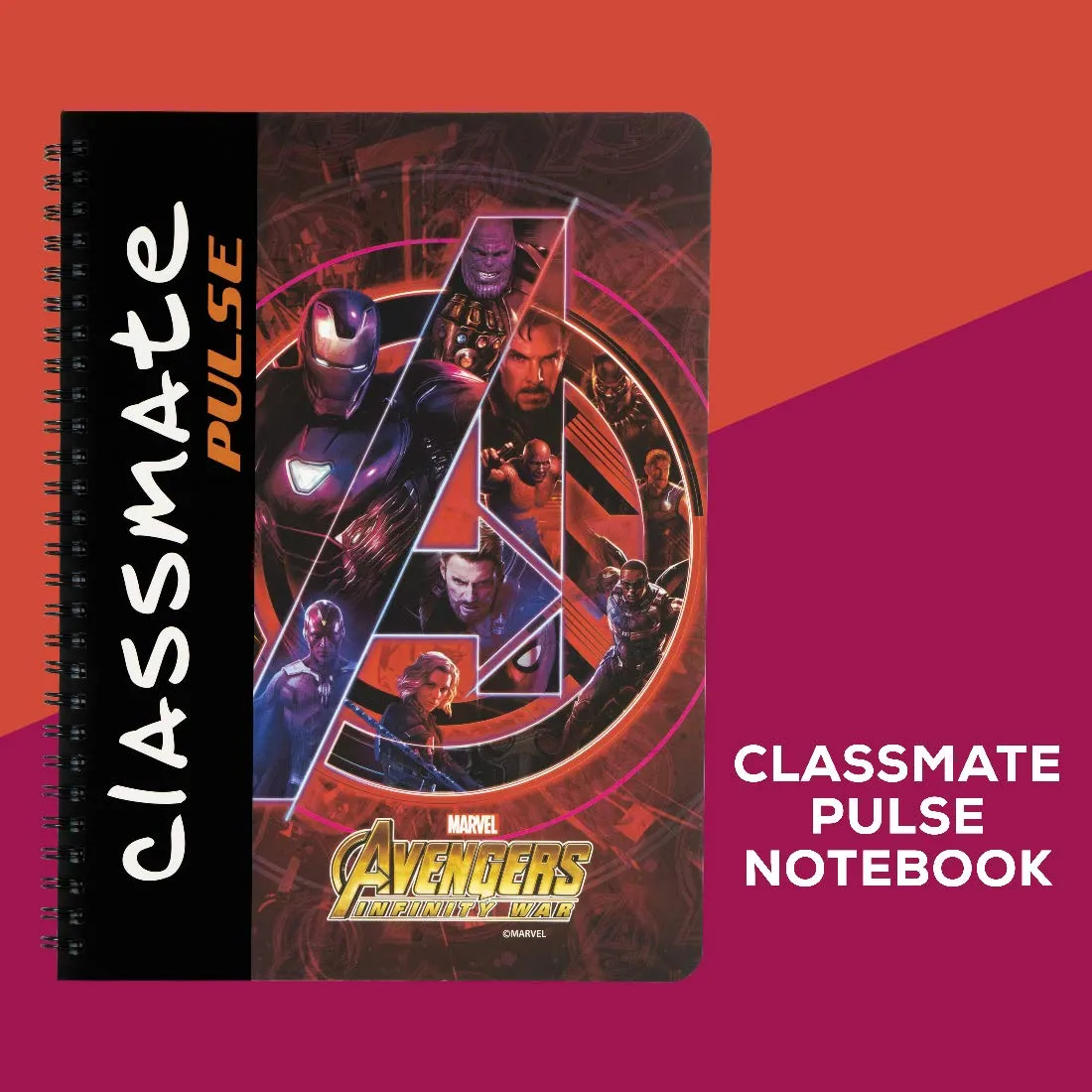 Classmate Pulse Series Notebook-A4