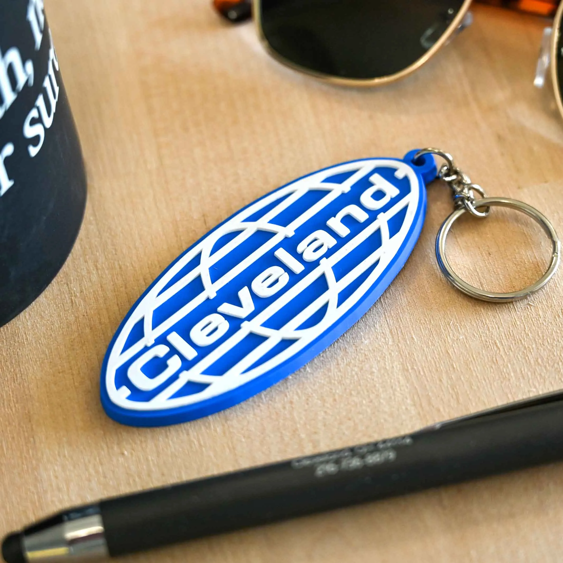 Cleveland Worldwide PVC Keychain