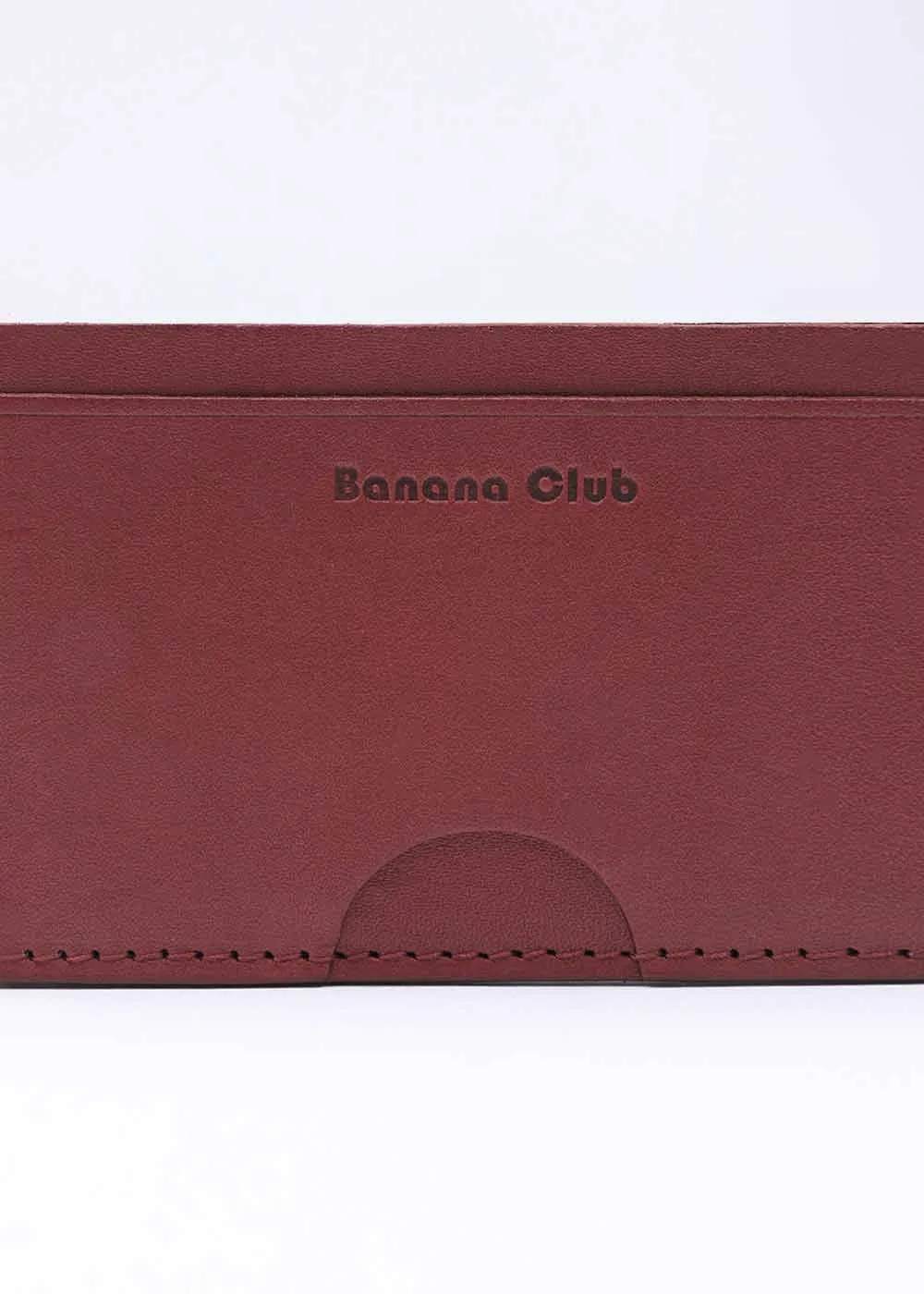 Crimson Red Card Holder