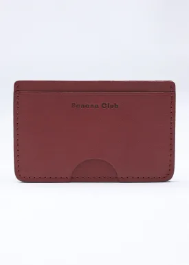 Crimson Red Card Holder