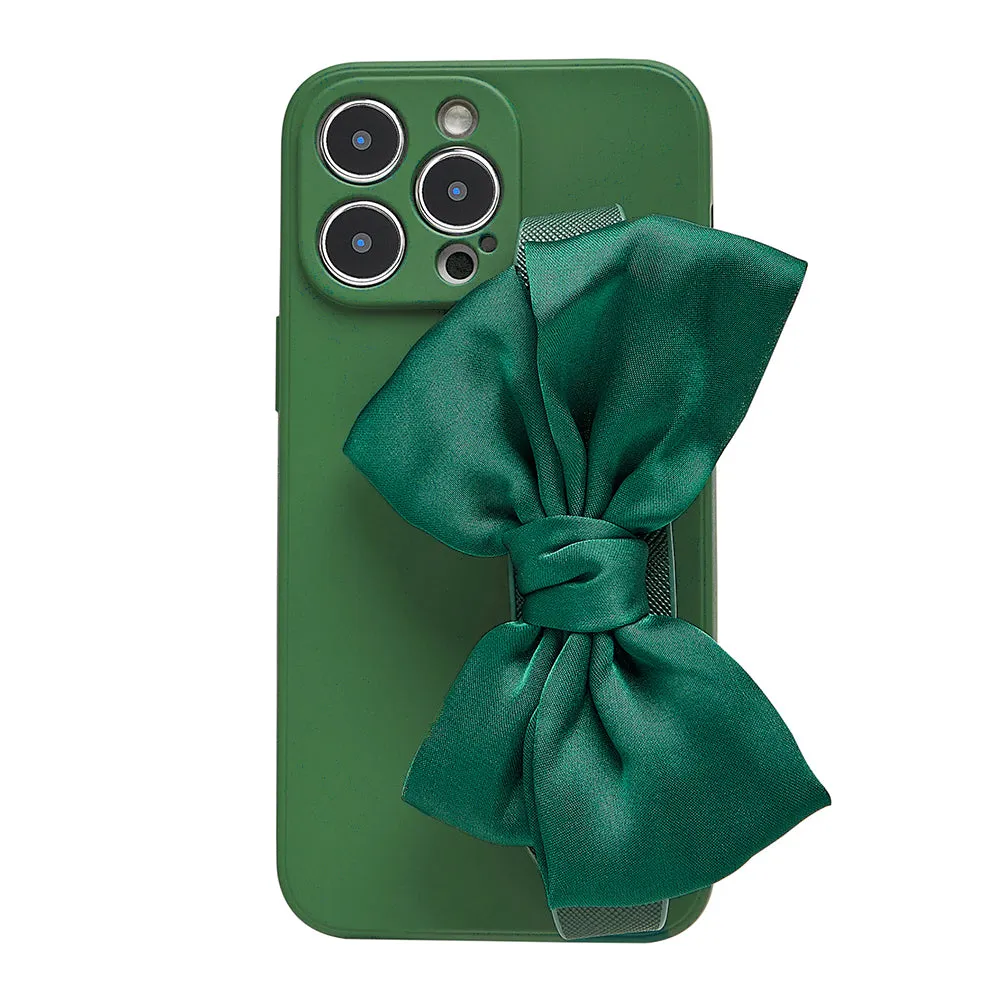 Cross-body Bowknot Wristlet Phone Case