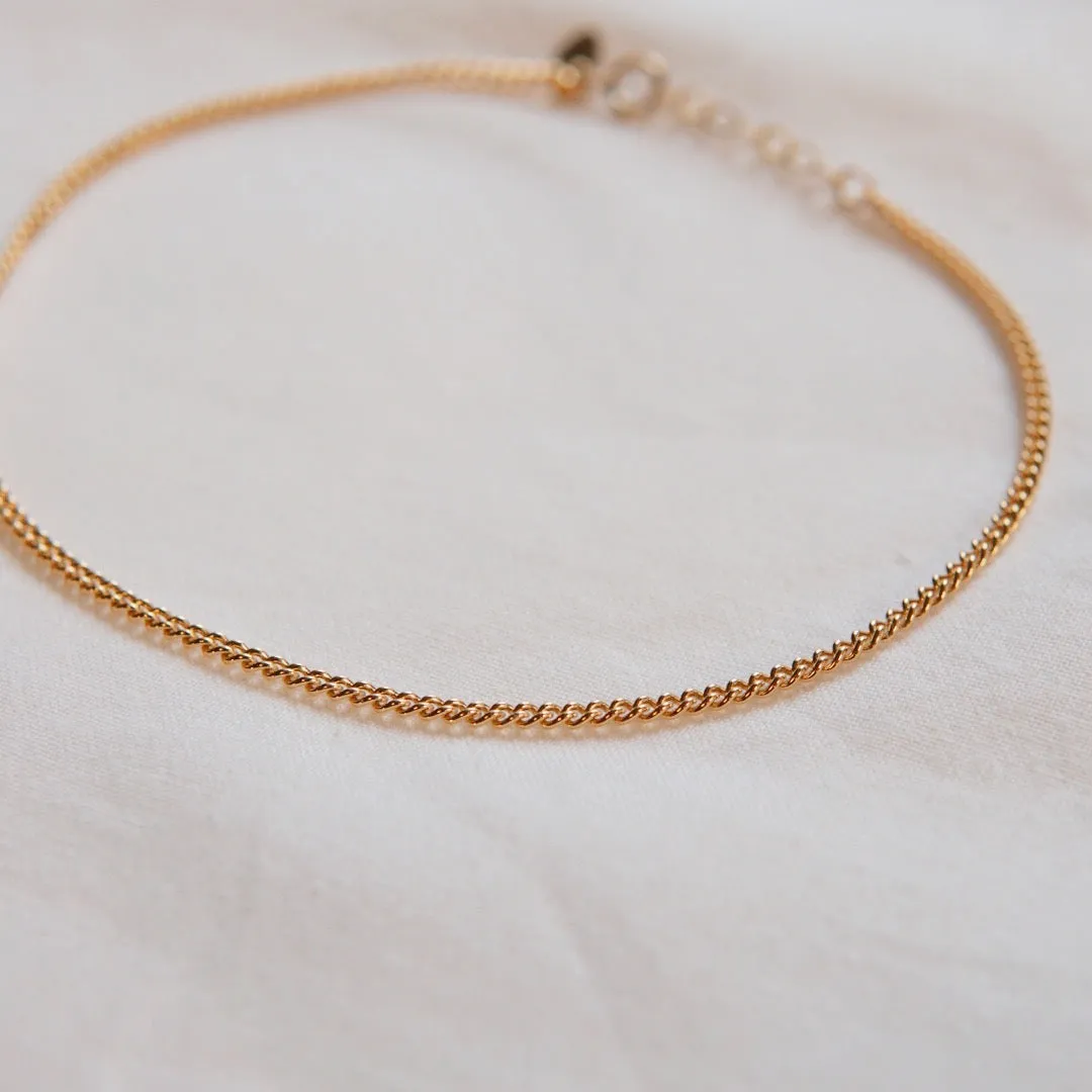 Curb Chain Anklet