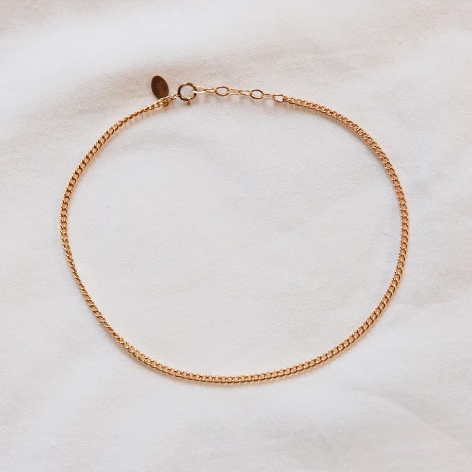 Curb Chain Anklet