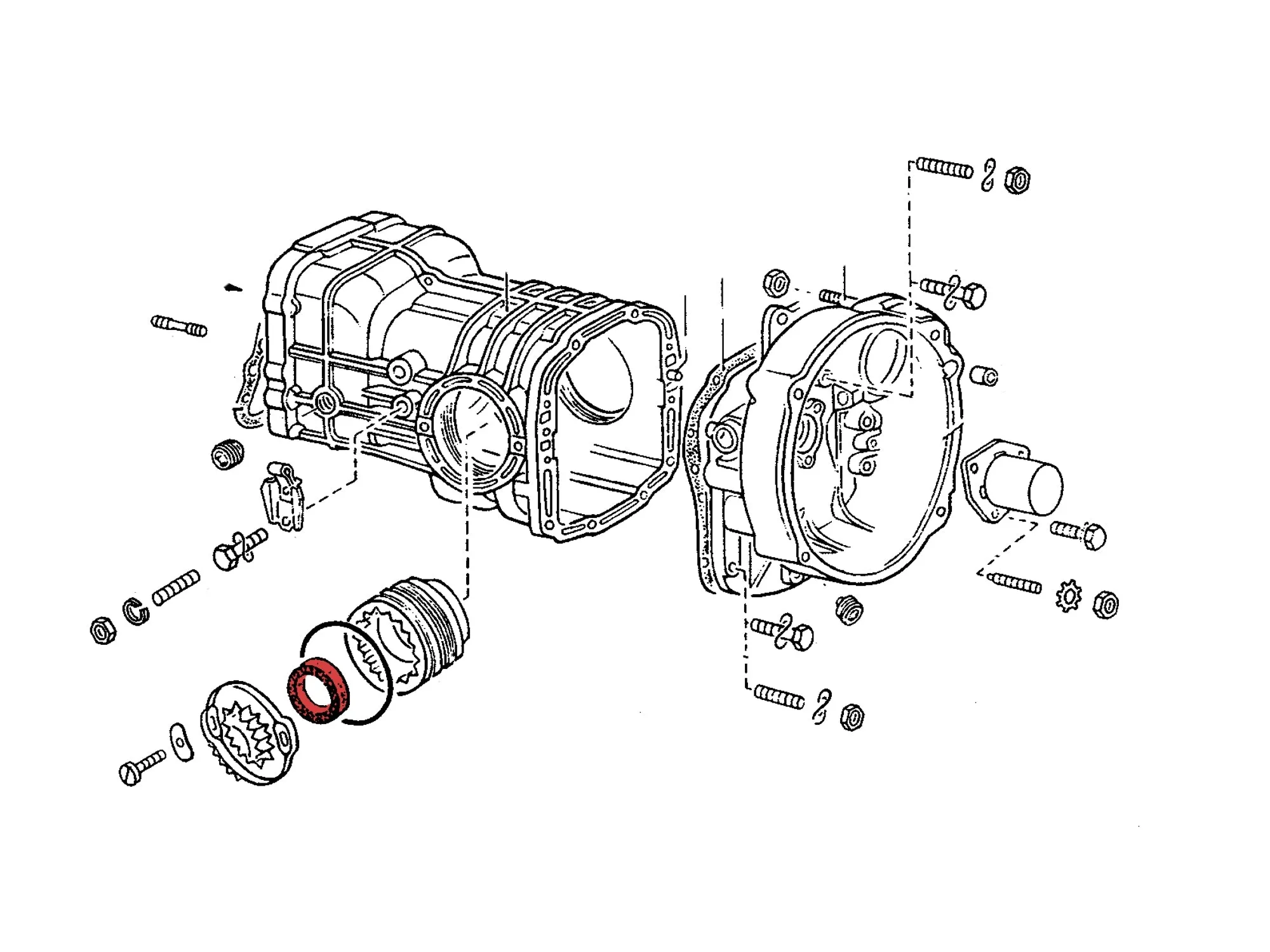 CV Joint Flange Seal