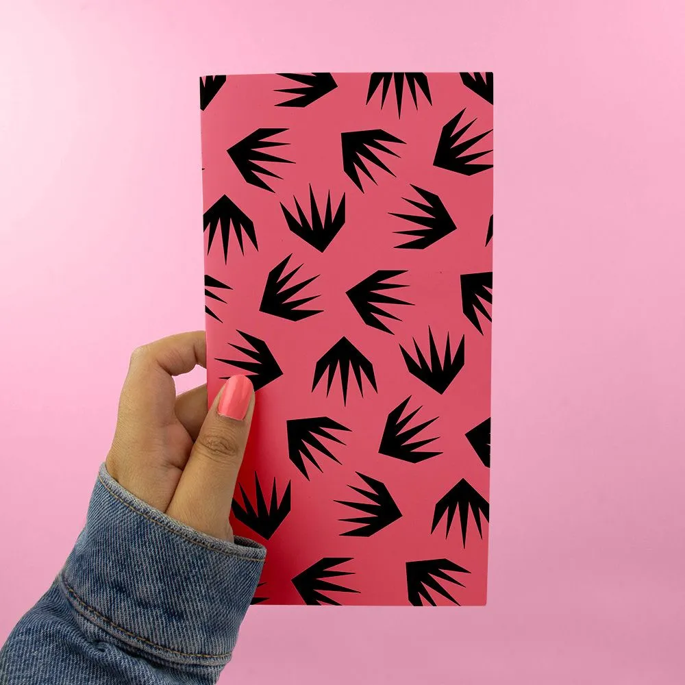 Dark Flora Traveler Notebook