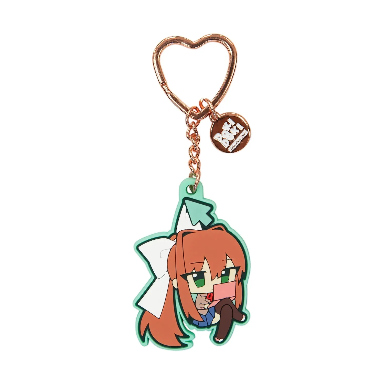 Doki Doki Literature Club - Monika Mouse Pointer Rubber Keychain