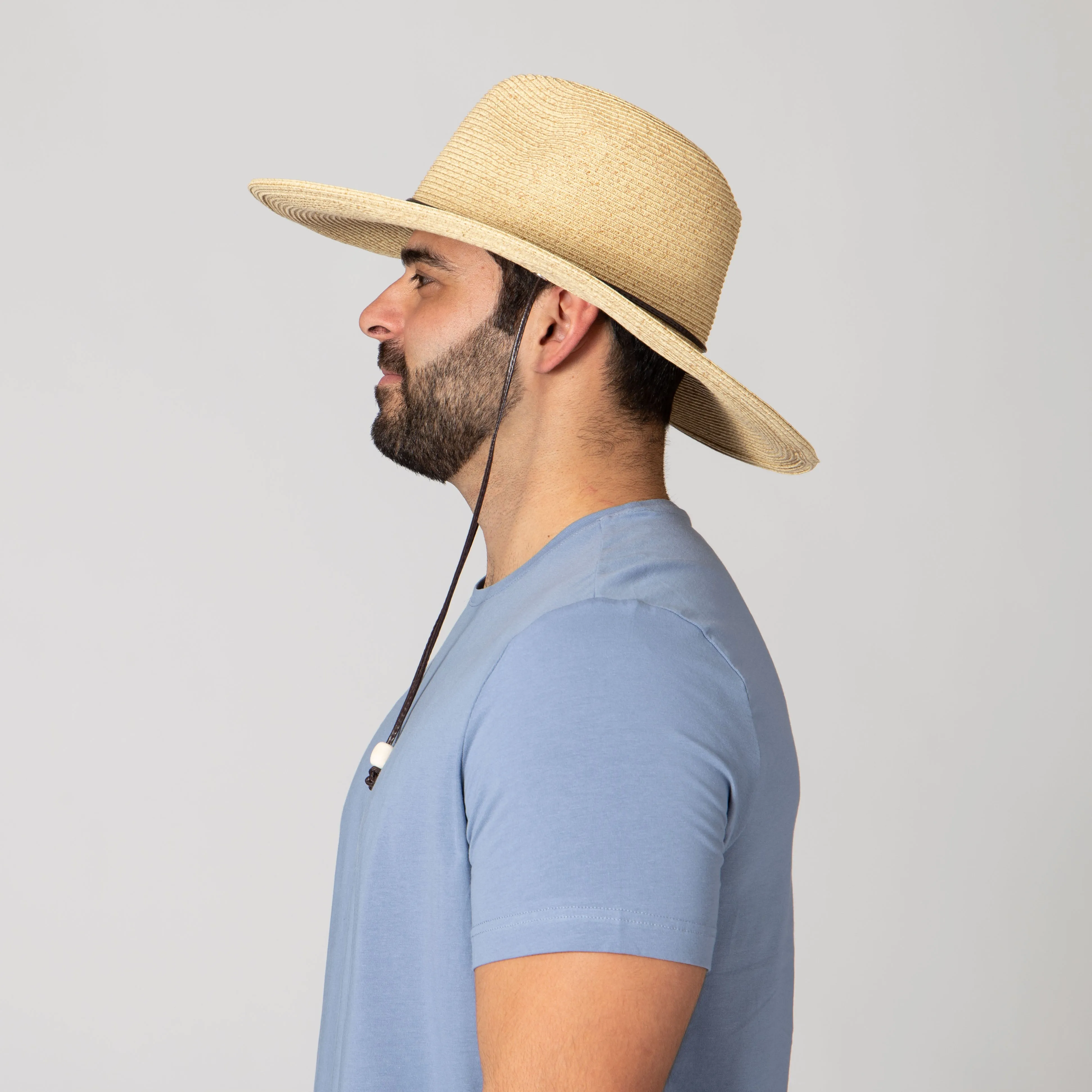 El Campo 4" Brim Sun Hat - UPF50 Sun Protection with Chin Cord - San Diego Hat Co.