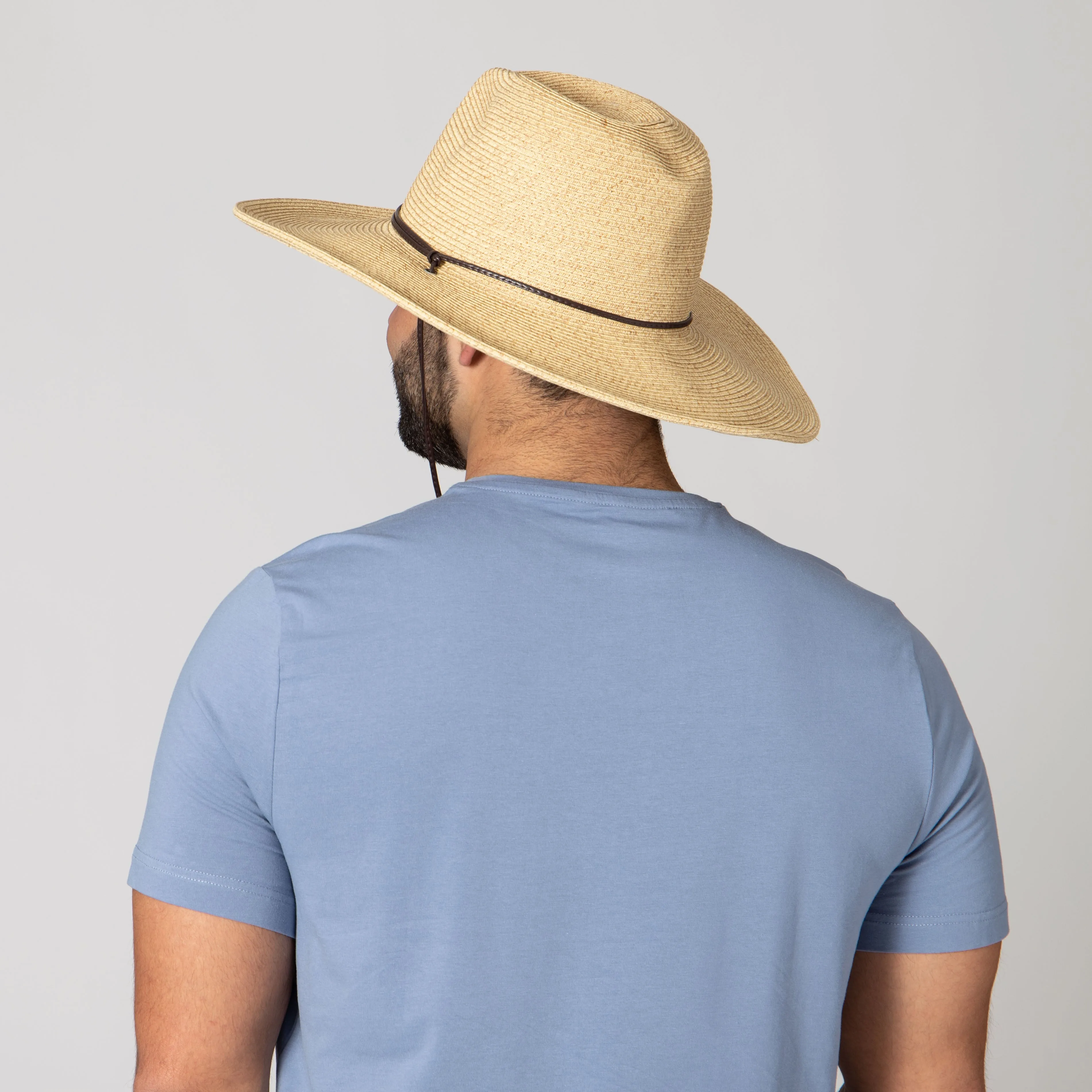 El Campo 4" Brim Sun Hat - UPF50 Sun Protection with Chin Cord - San Diego Hat Co.