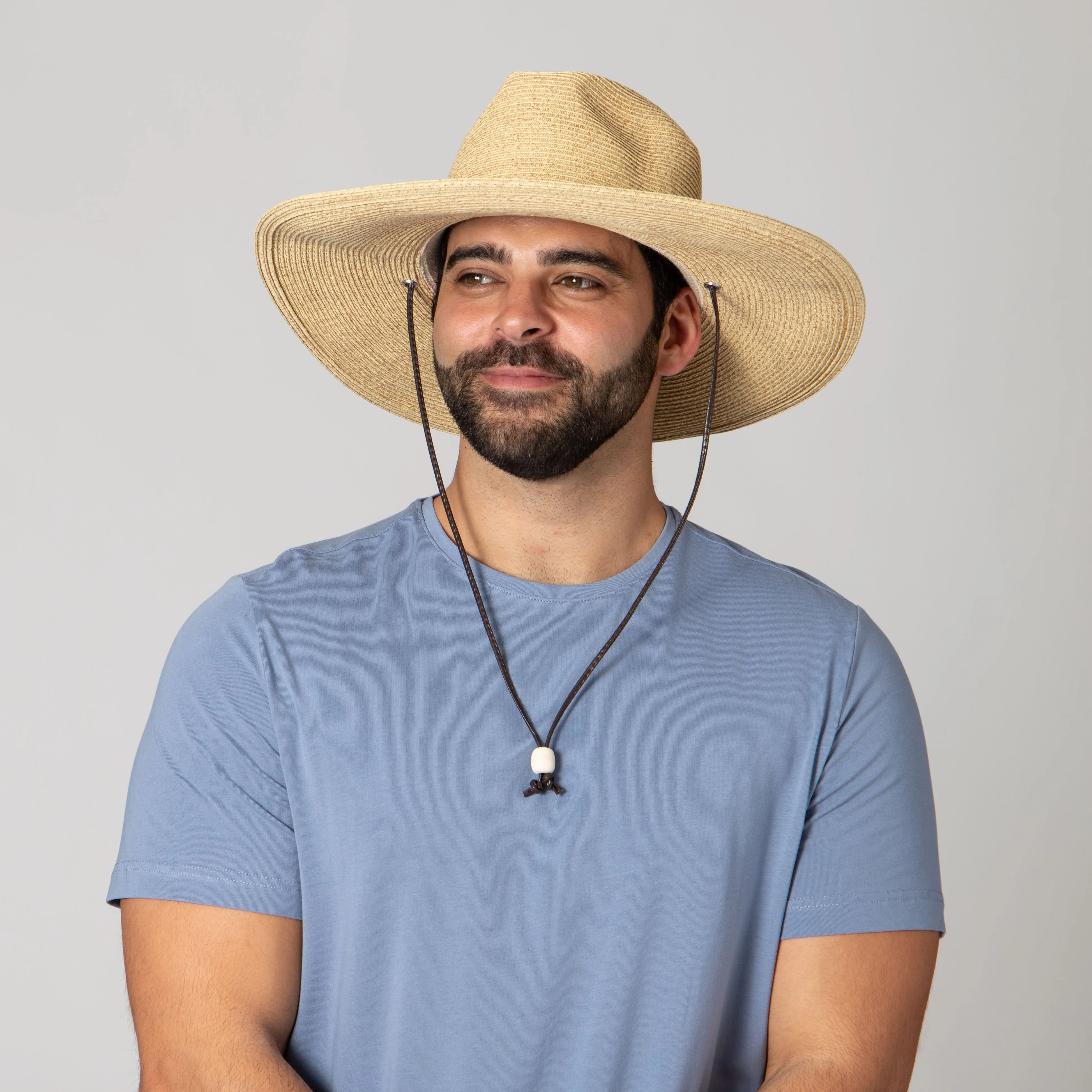 El Campo 4" Brim Sun Hat - UPF50 Sun Protection with Chin Cord - San Diego Hat Co.