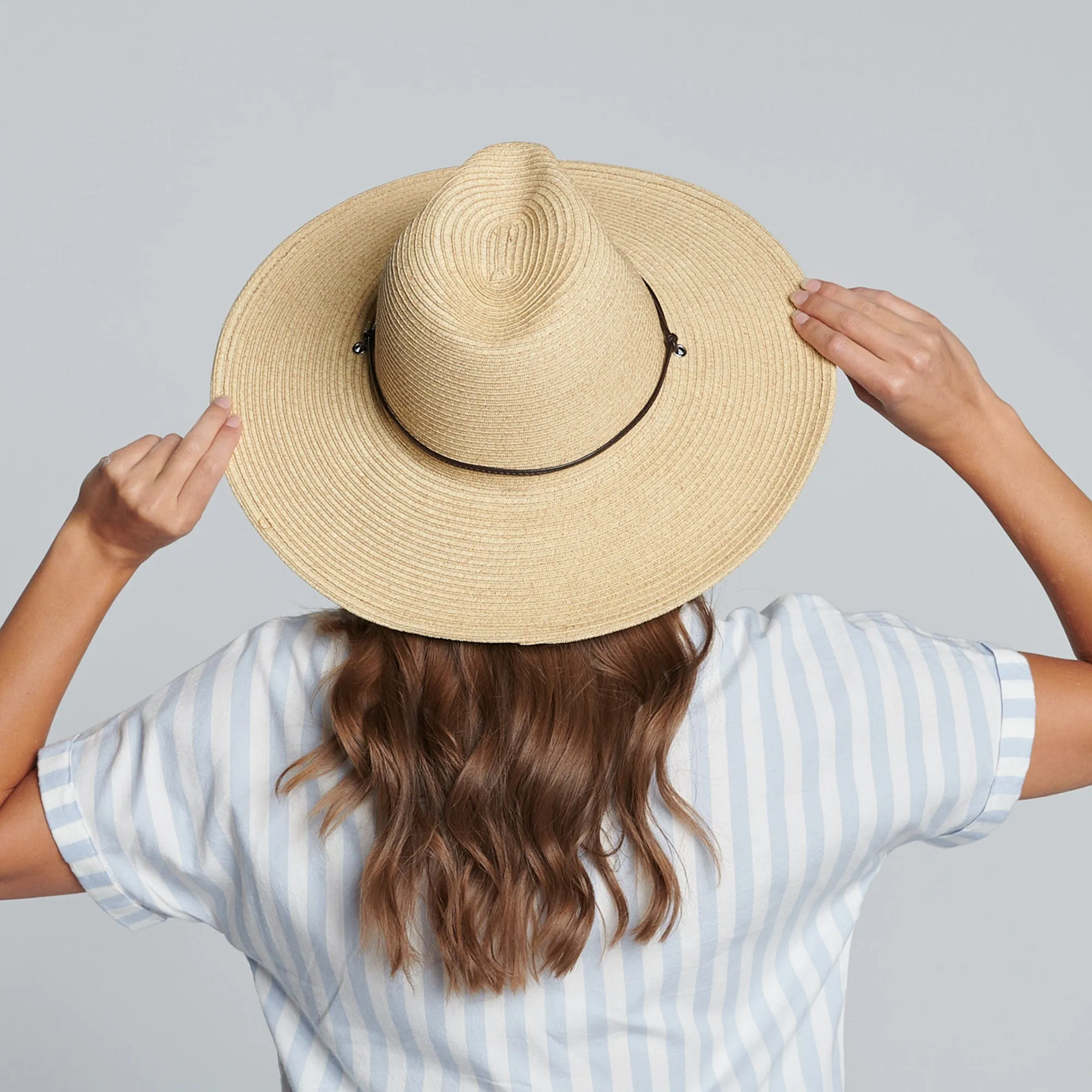 El Campo 4" Brim Sun Hat - UPF50 Sun Protection with Chin Cord - San Diego Hat Co.