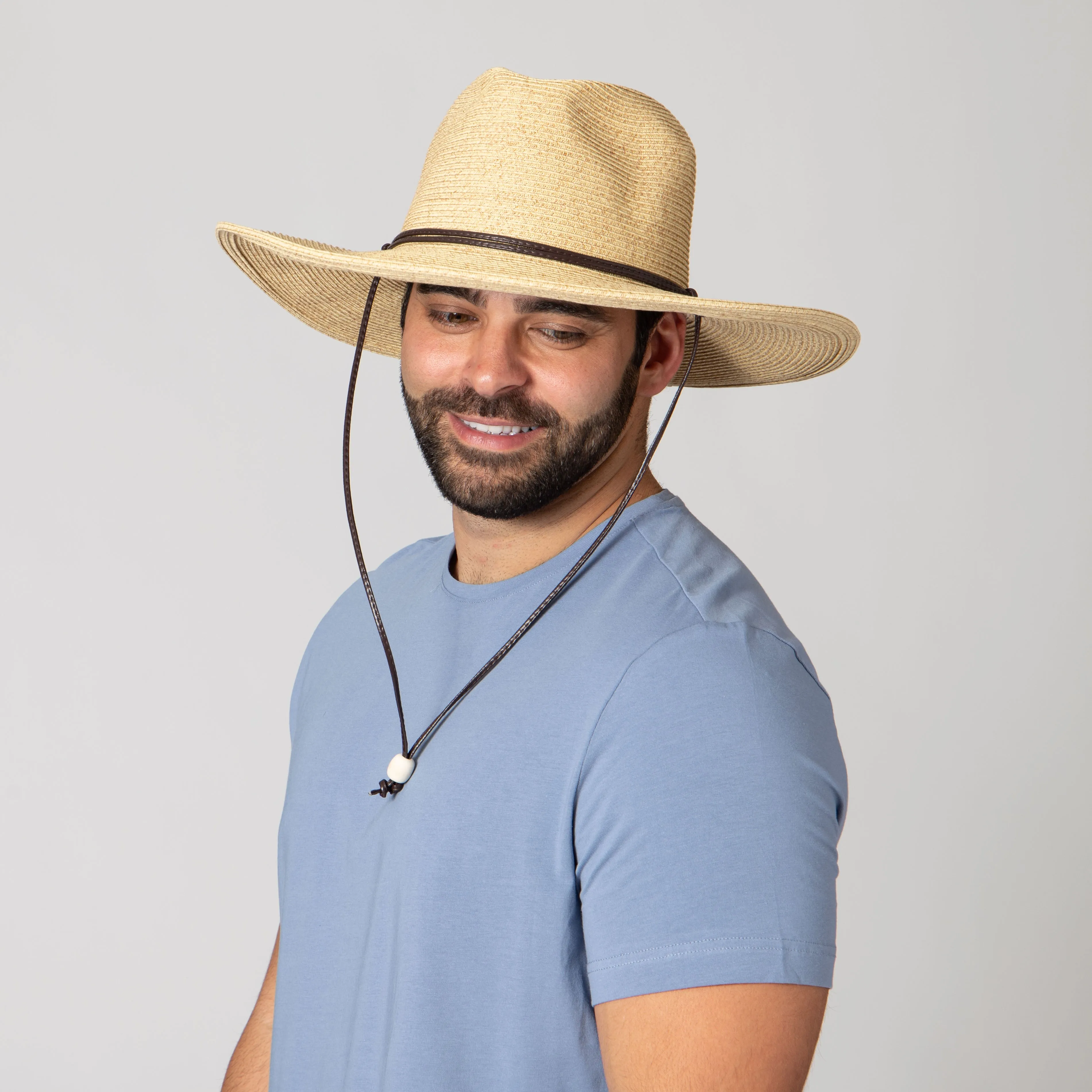 El Campo 4" Brim Sun Hat - UPF50 Sun Protection with Chin Cord - San Diego Hat Co.