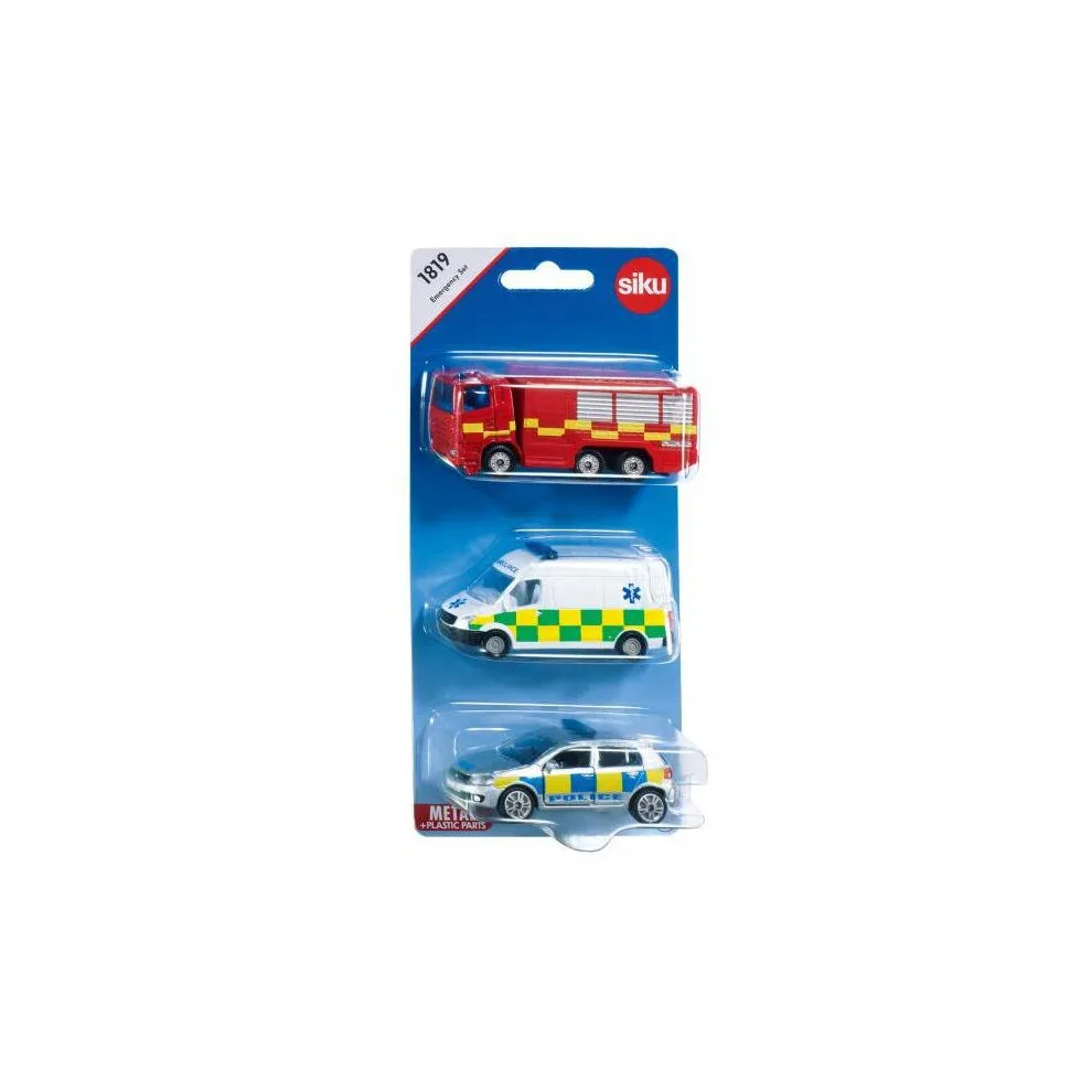 Emergency Vehicle Gift Set Siku