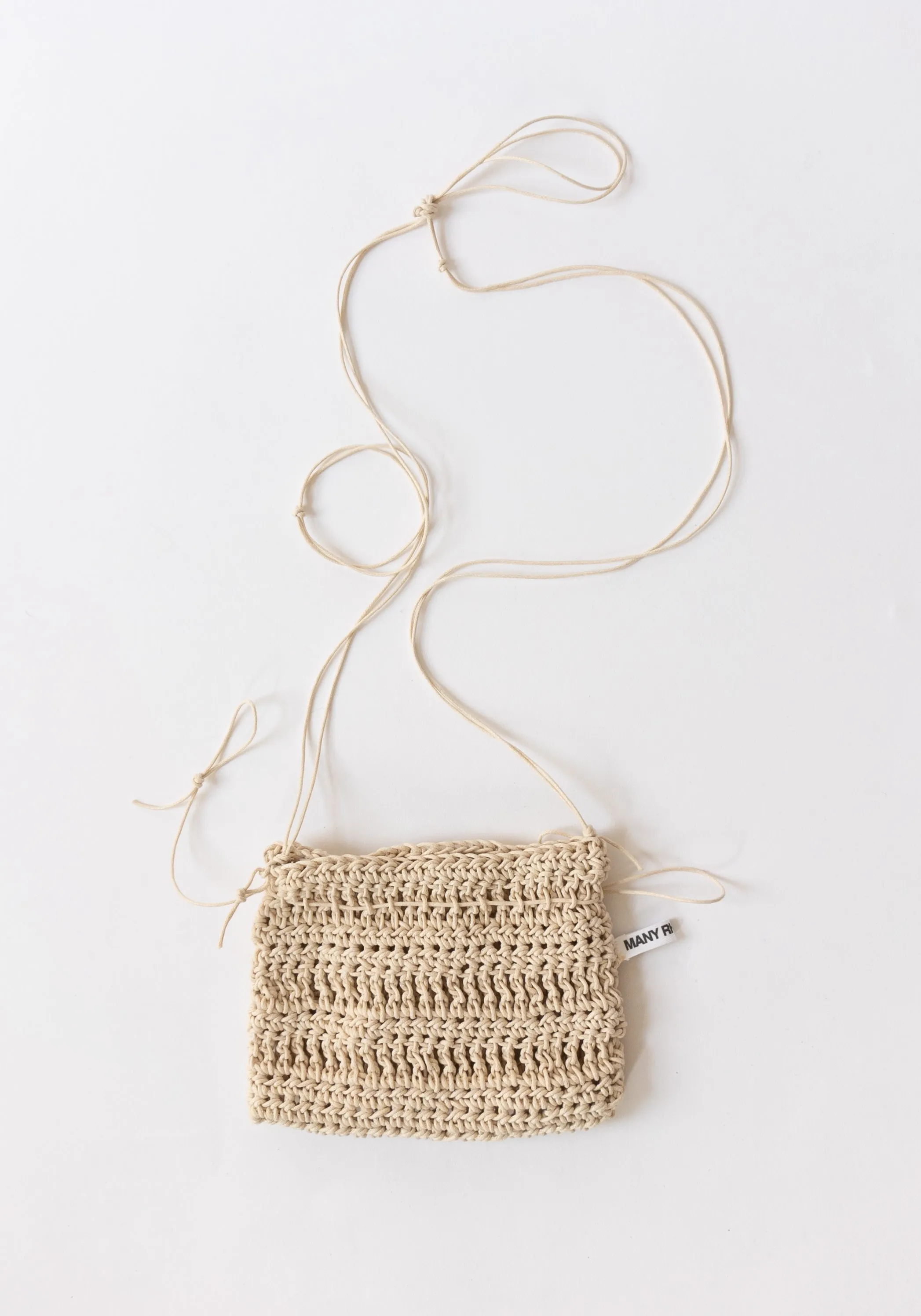 Flat Sachet Bag in Natural