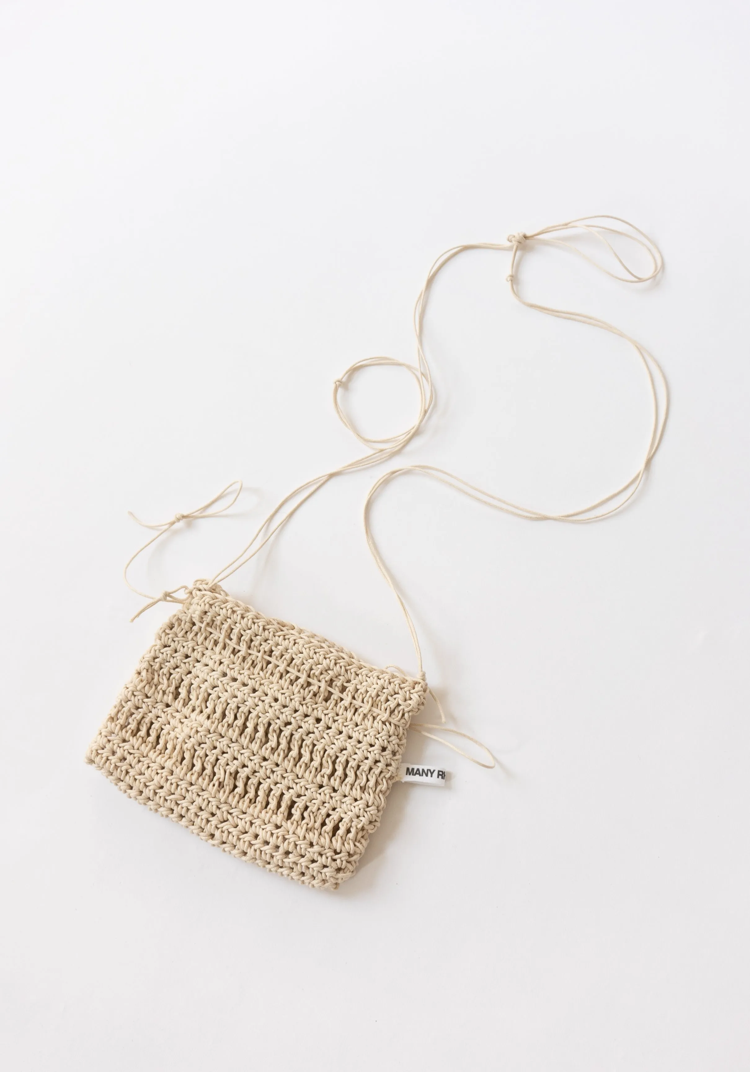 Flat Sachet Bag in Natural