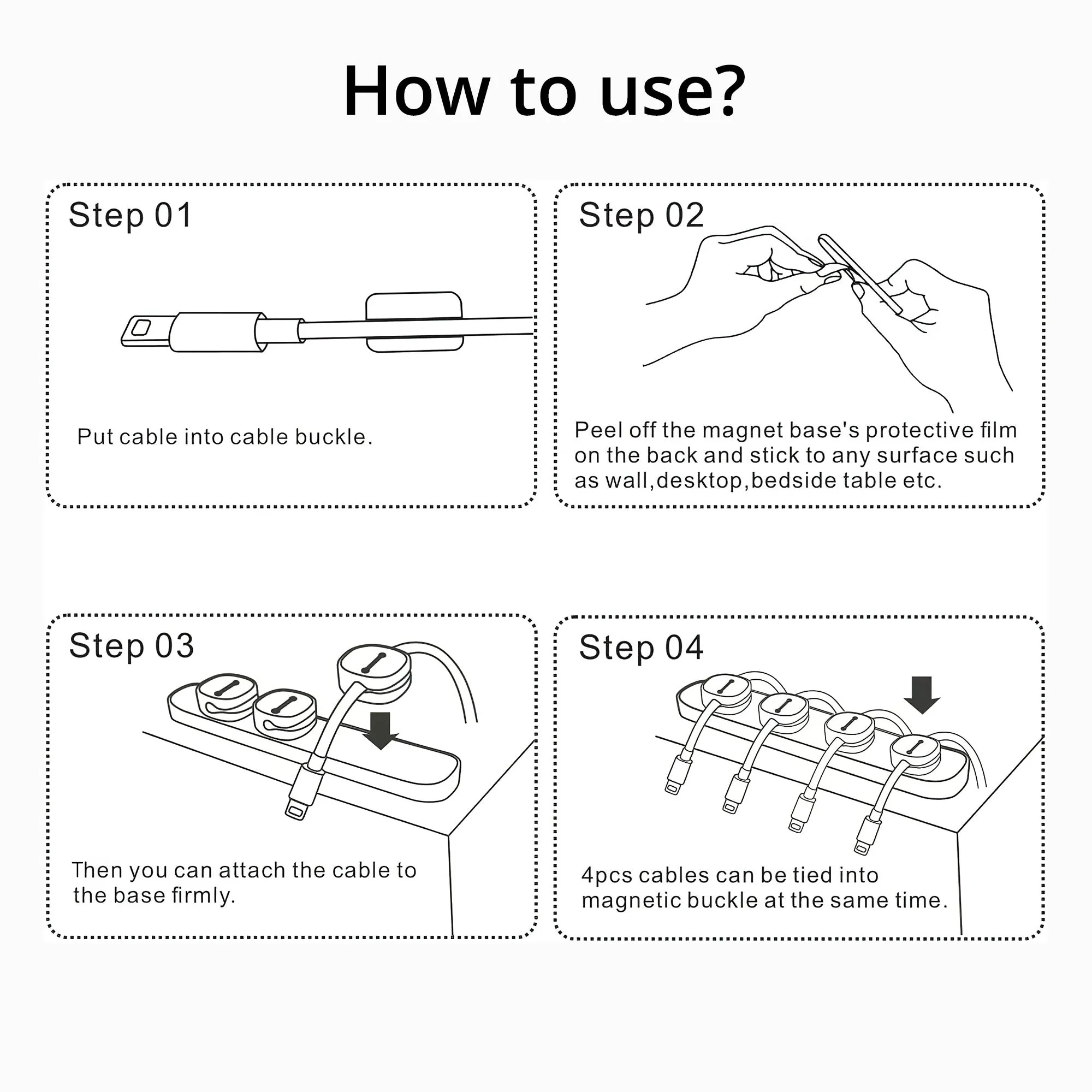 FRAMING ME - CABLE MAGNET ORGANISER