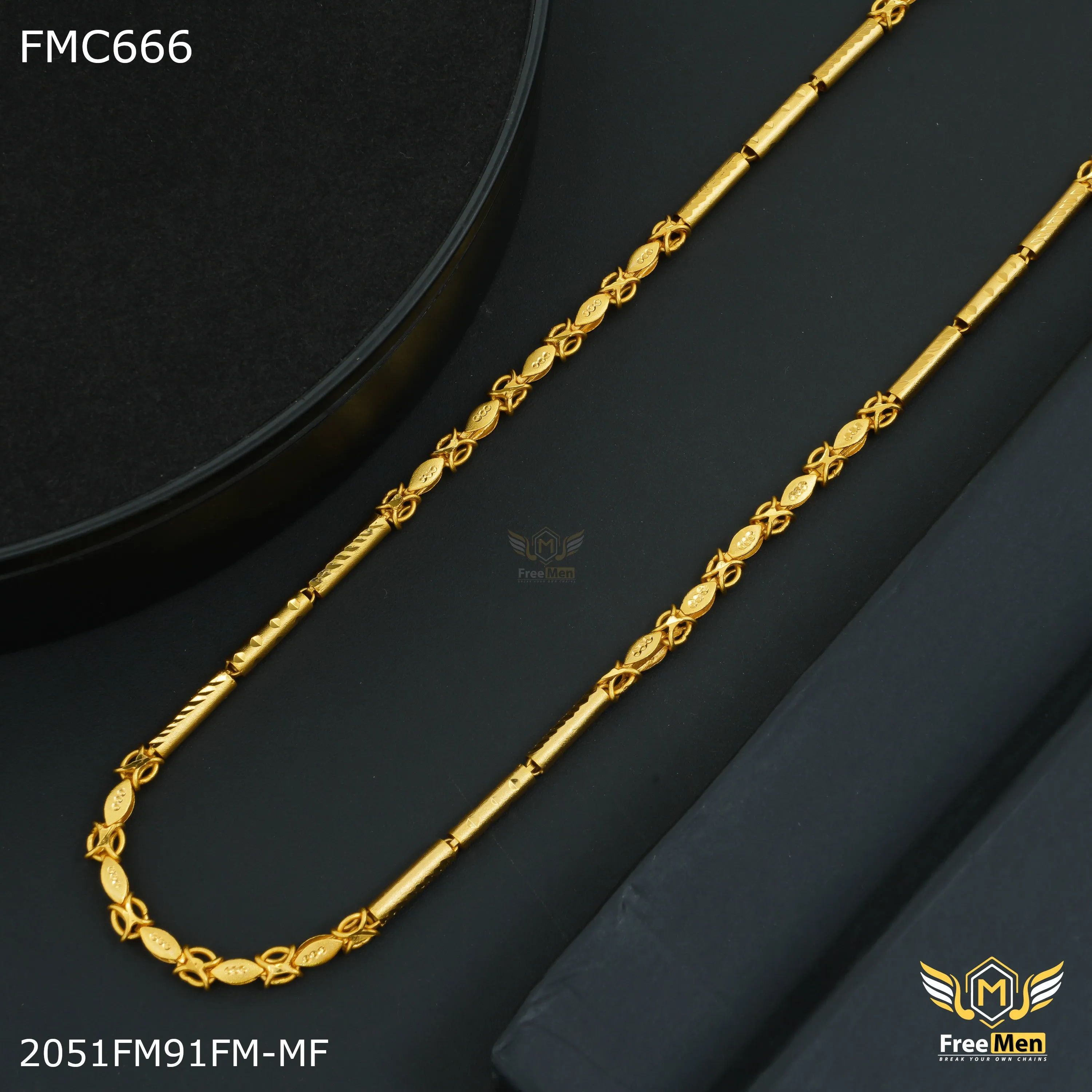 Freemen Designer Pipe Chain for Man - FMC666