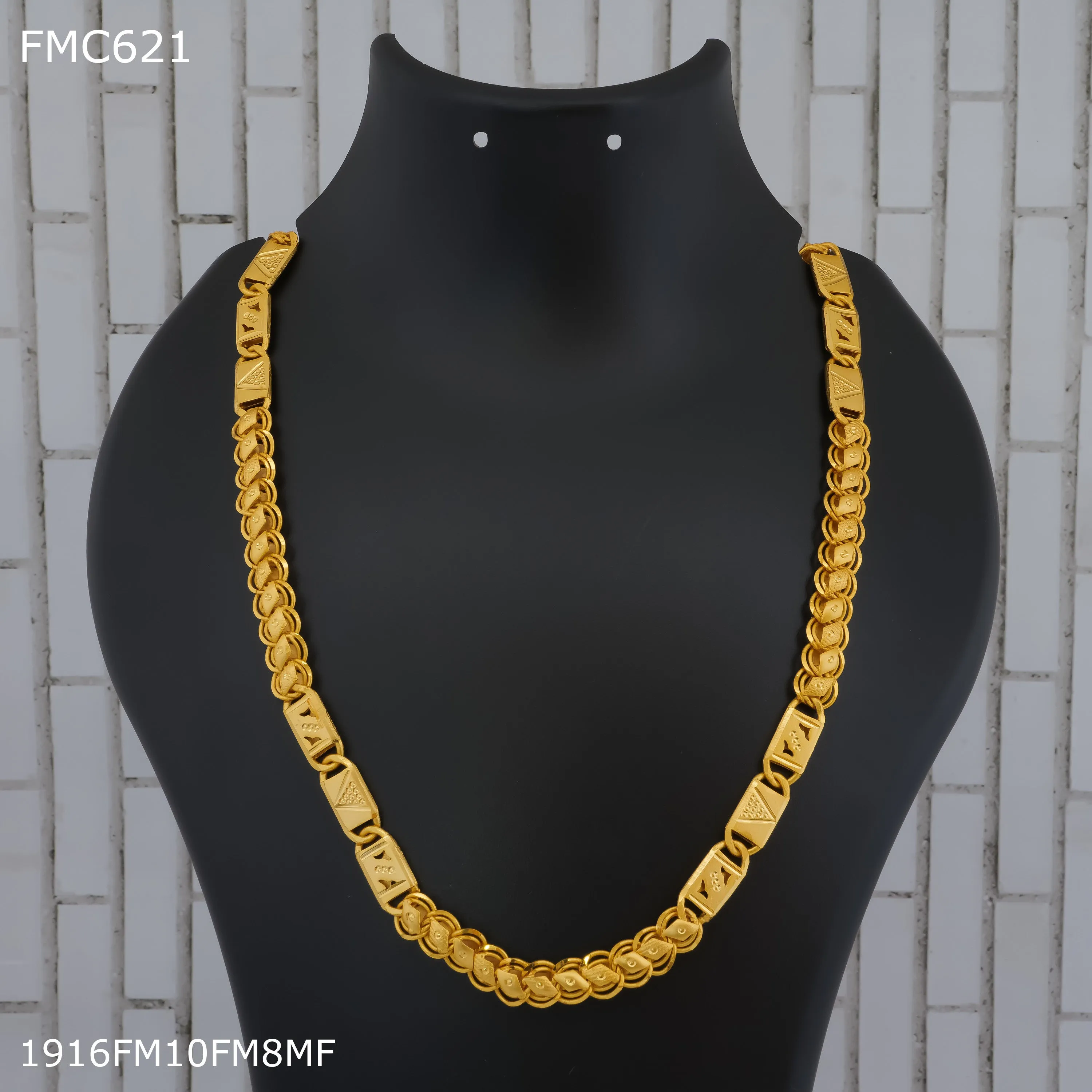 Freemen Diamond cut kohli nawabi Chain for Man - FMC621