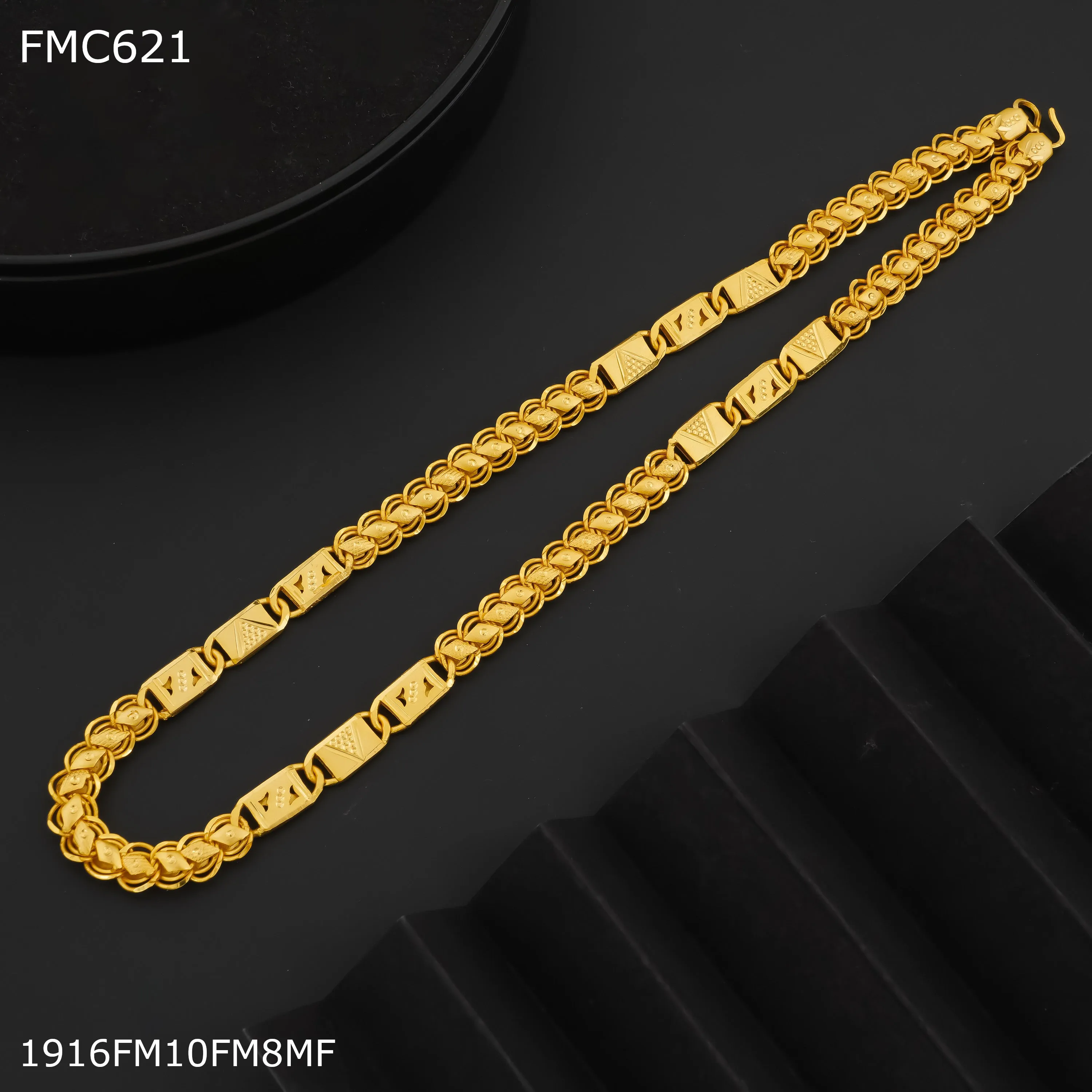 Freemen Diamond cut kohli nawabi Chain for Man - FMC621