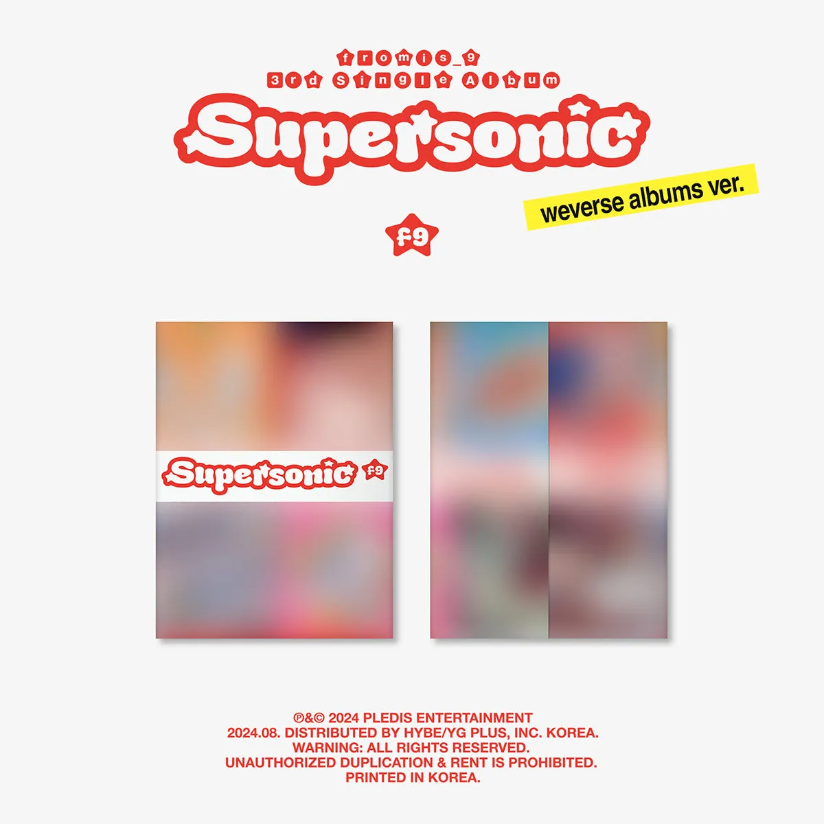 fromis_9 - Supersonic (Weverse Albums ver.)