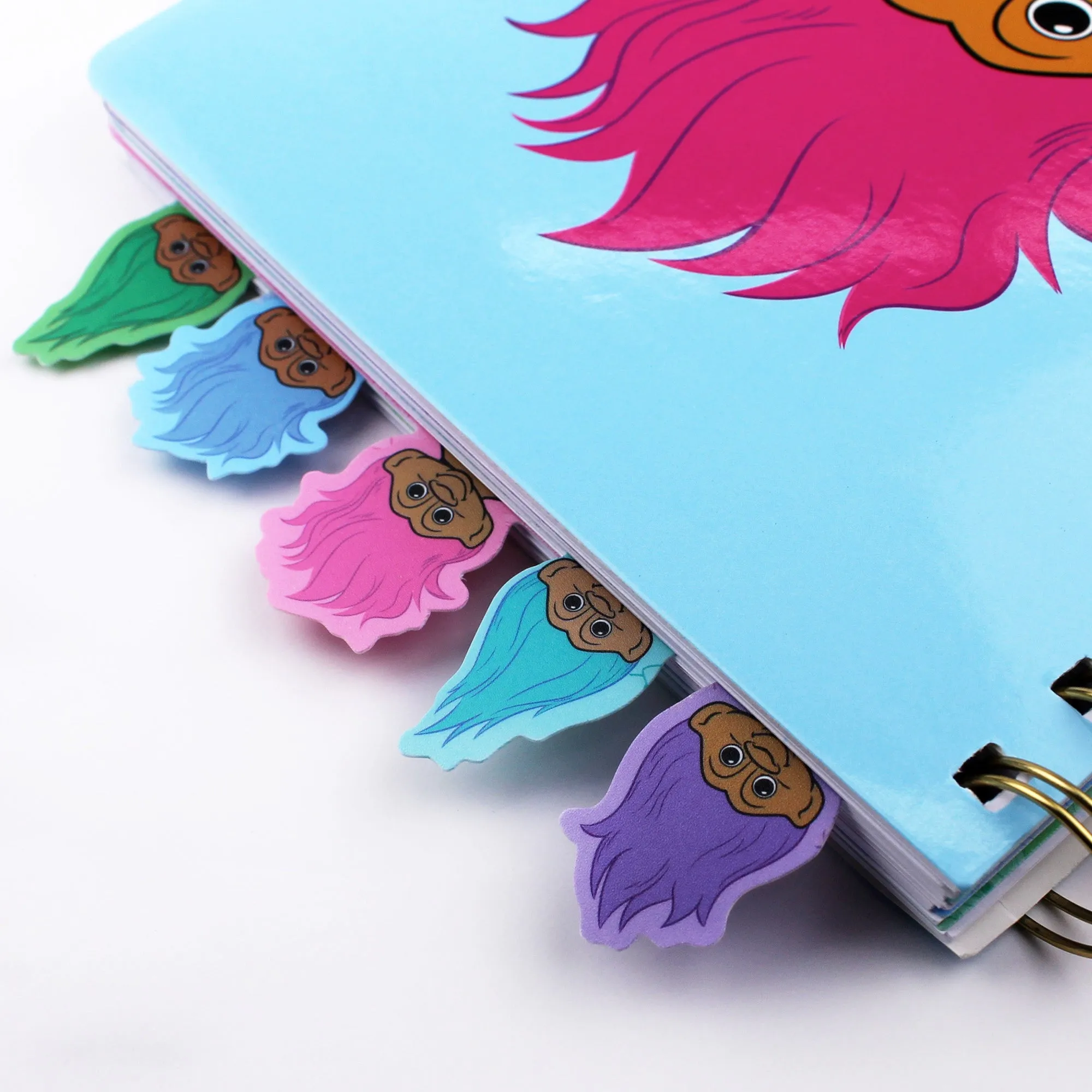 Good Luck Trolls Tabbed Notebook