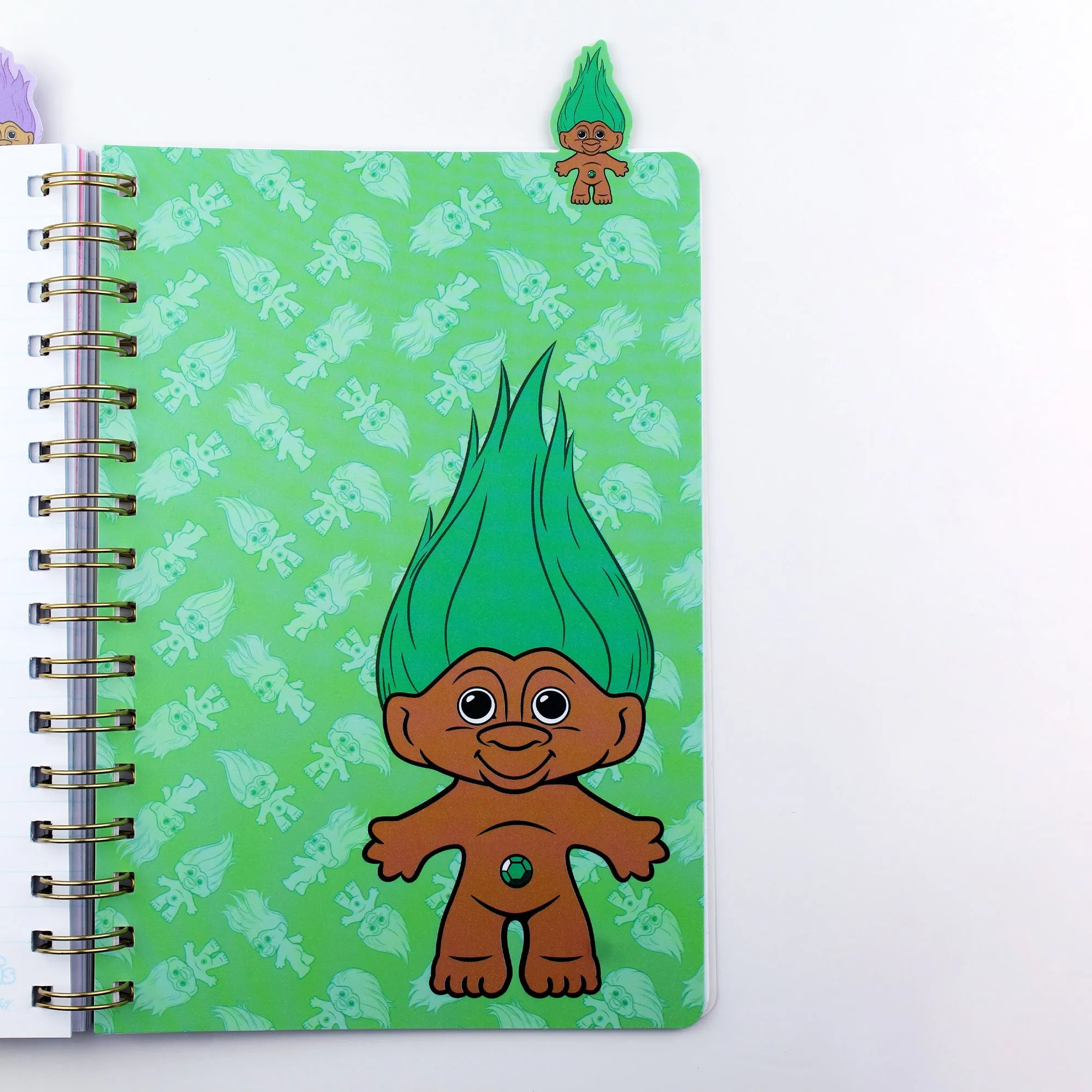 Good Luck Trolls Tabbed Notebook