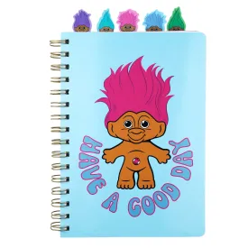 Good Luck Trolls Tabbed Notebook