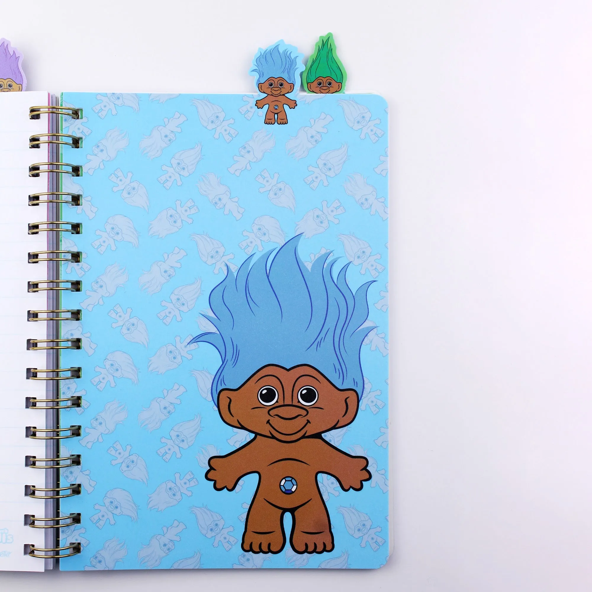 Good Luck Trolls Tabbed Notebook