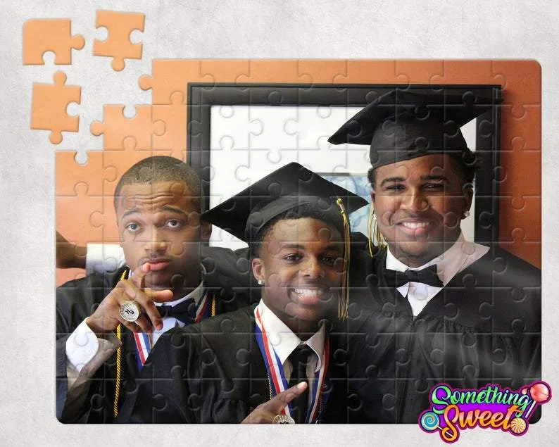 Graduation Puzzles With FREE Matching Drawstring Gift Bag