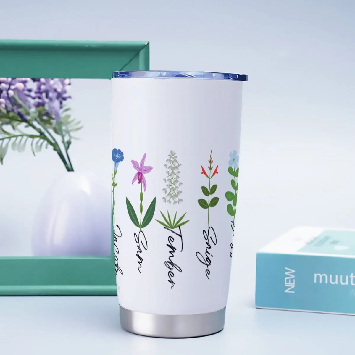 Grandma/Mother's Garden - Customize up to 10 names Tumbler 20oz