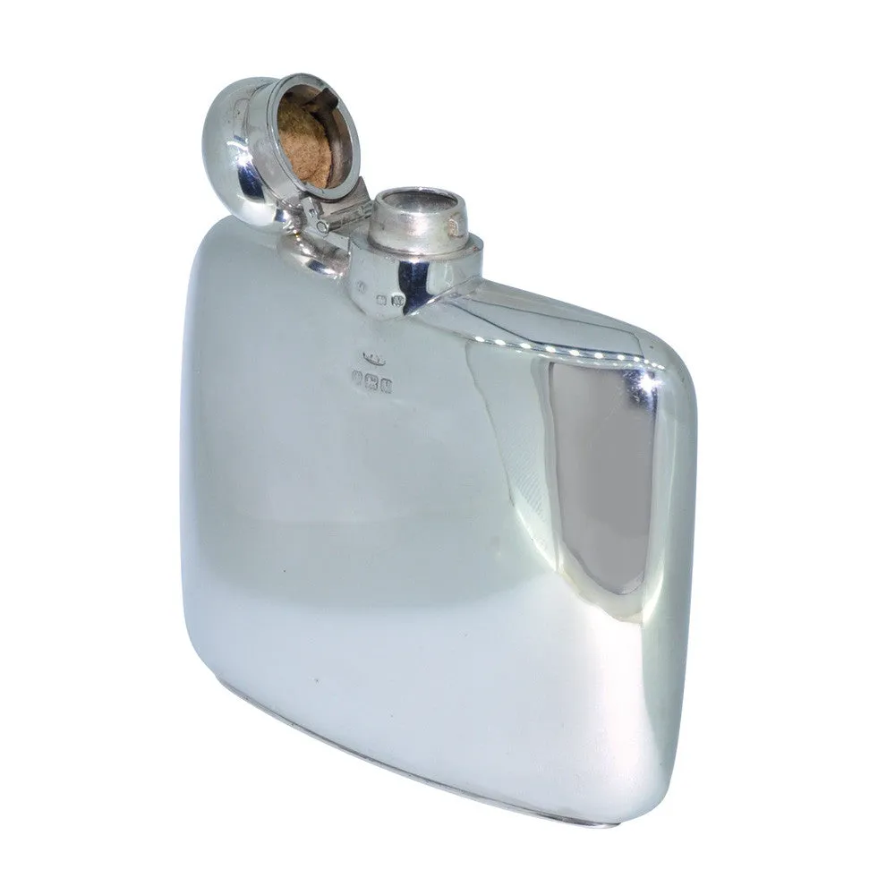 Hallmarked Silver Hip Flask