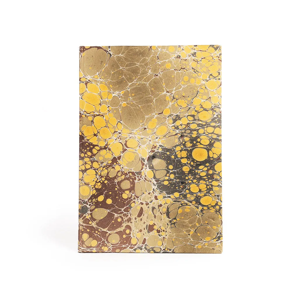 Hardcover Marbled Paper Notebook