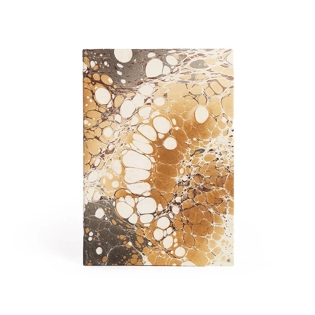 Hardcover Marbled Paper Notebook