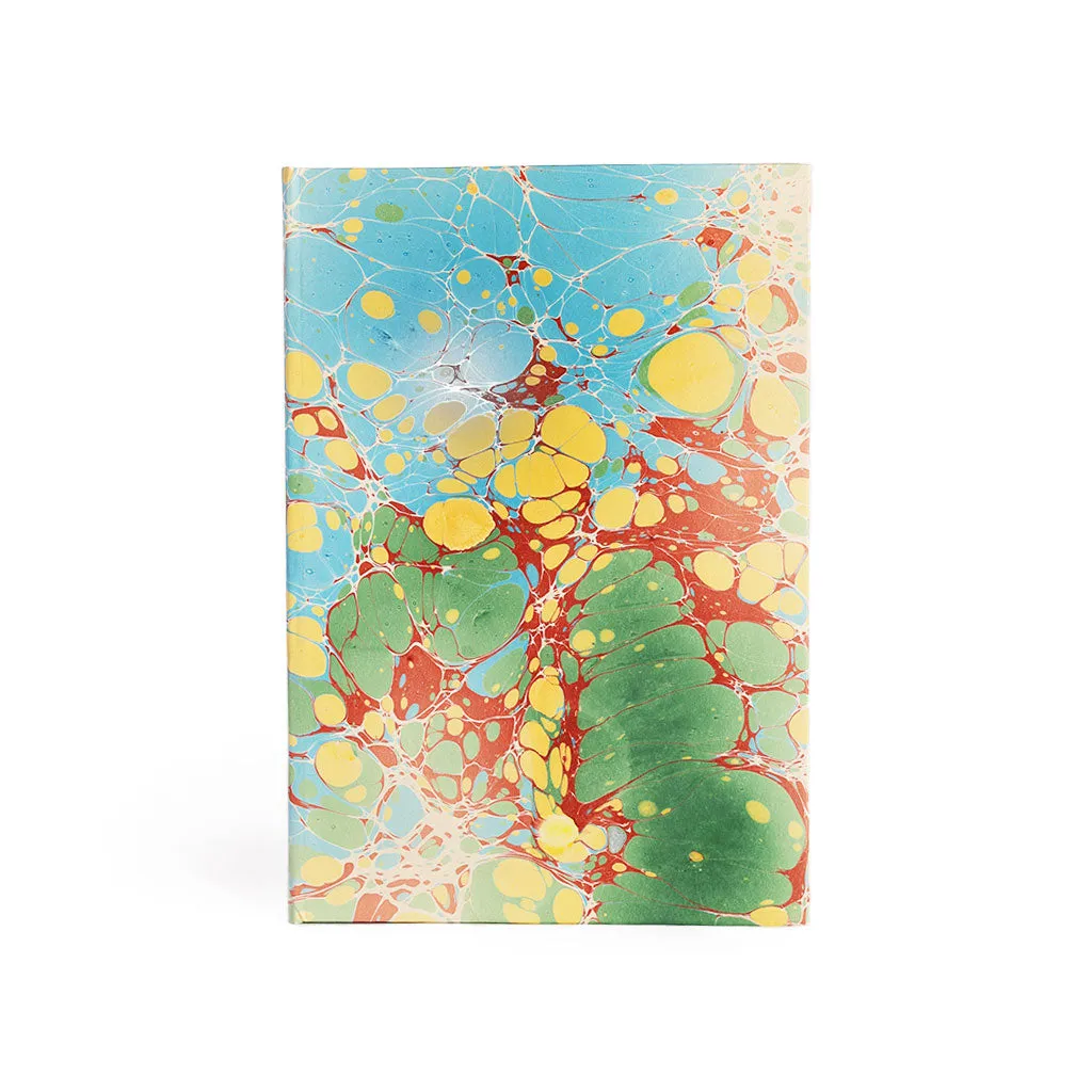 Hardcover Marbled Paper Notebook