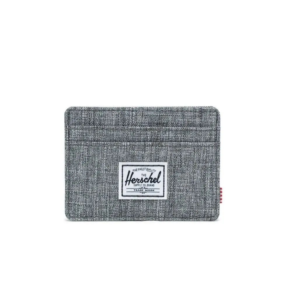 Herschel Charlie Wallet Raven Crosshatch