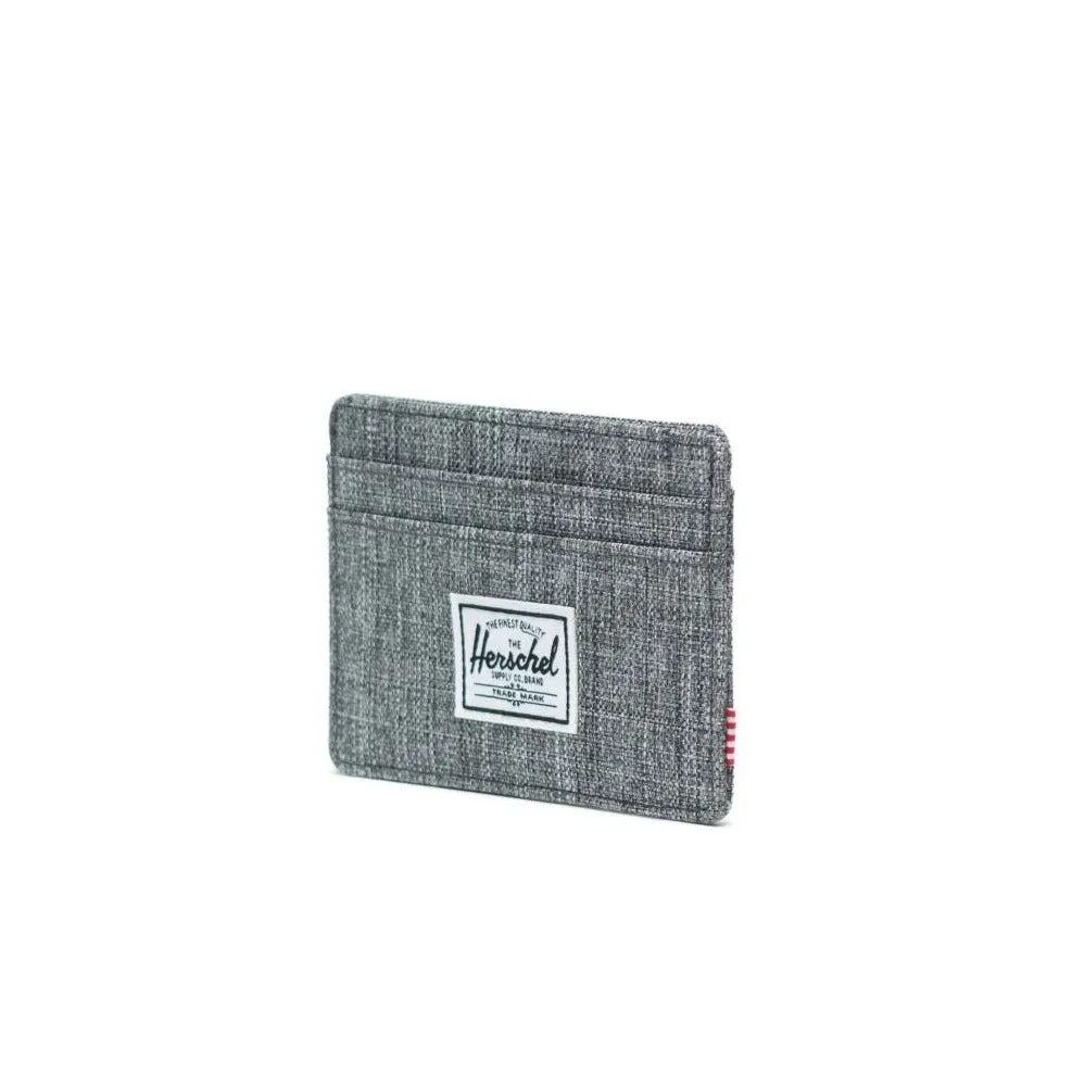 Herschel Charlie Wallet Raven Crosshatch