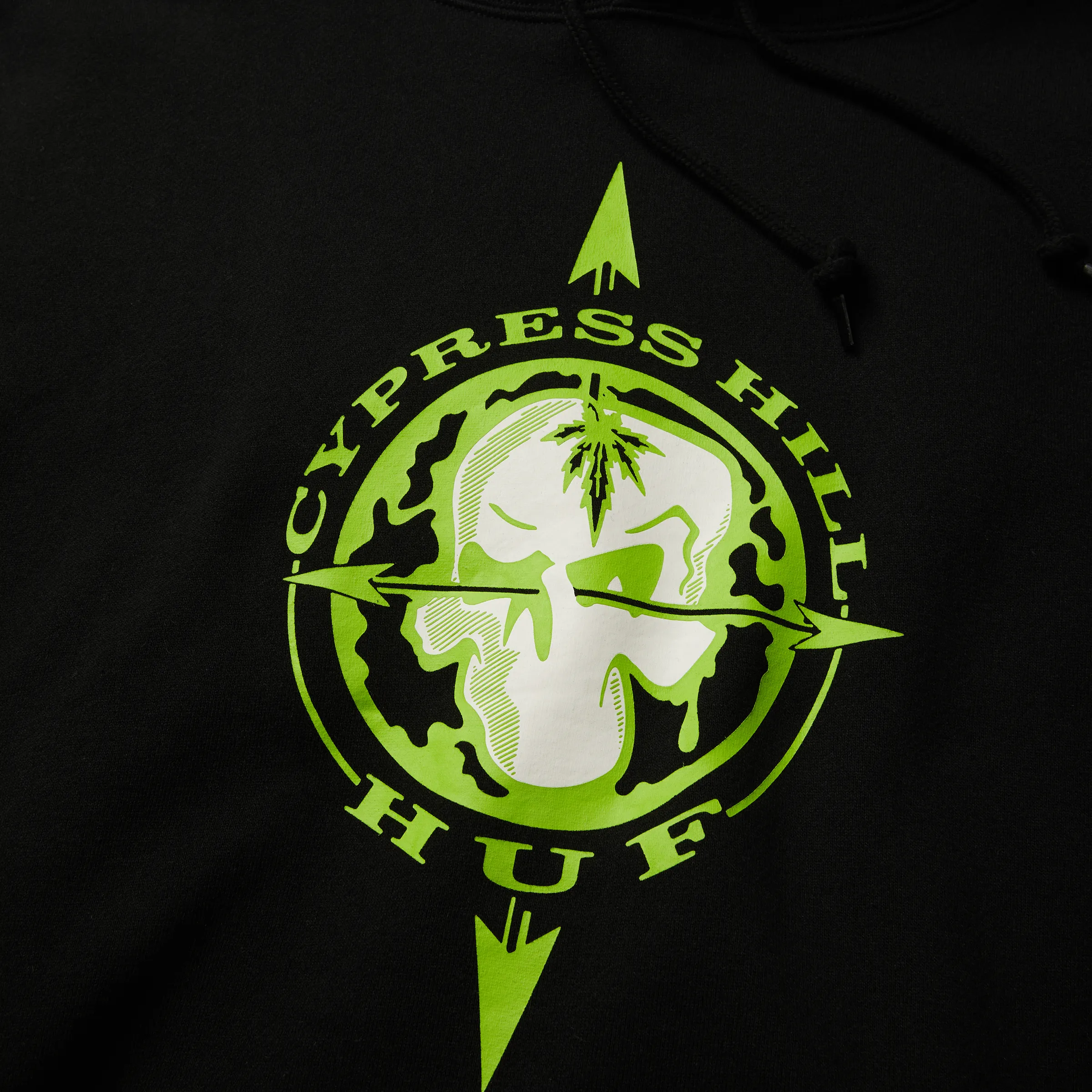 HUF x Cypress Hill Blunted Compass Pullover Hoodie