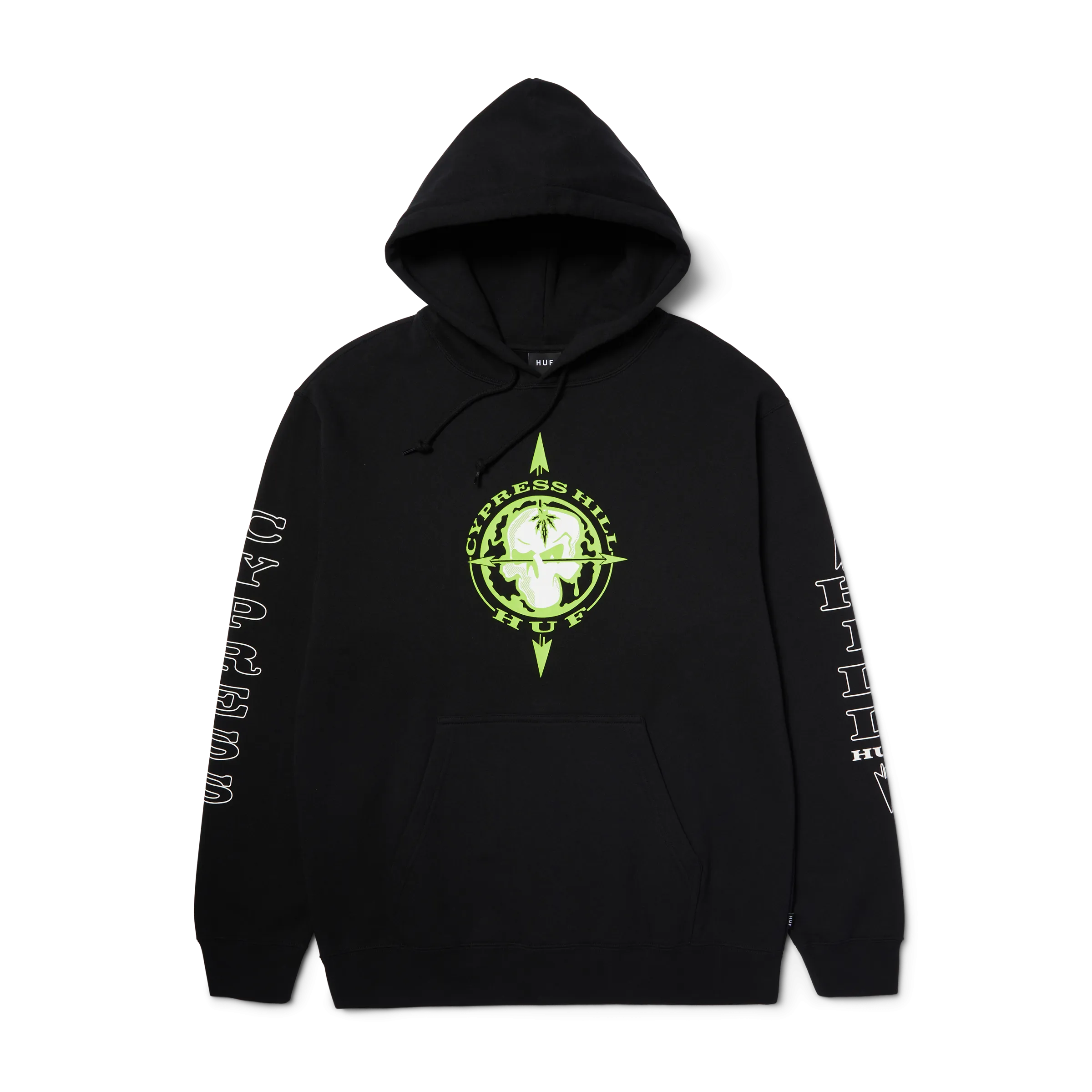 HUF x Cypress Hill Blunted Compass Pullover Hoodie