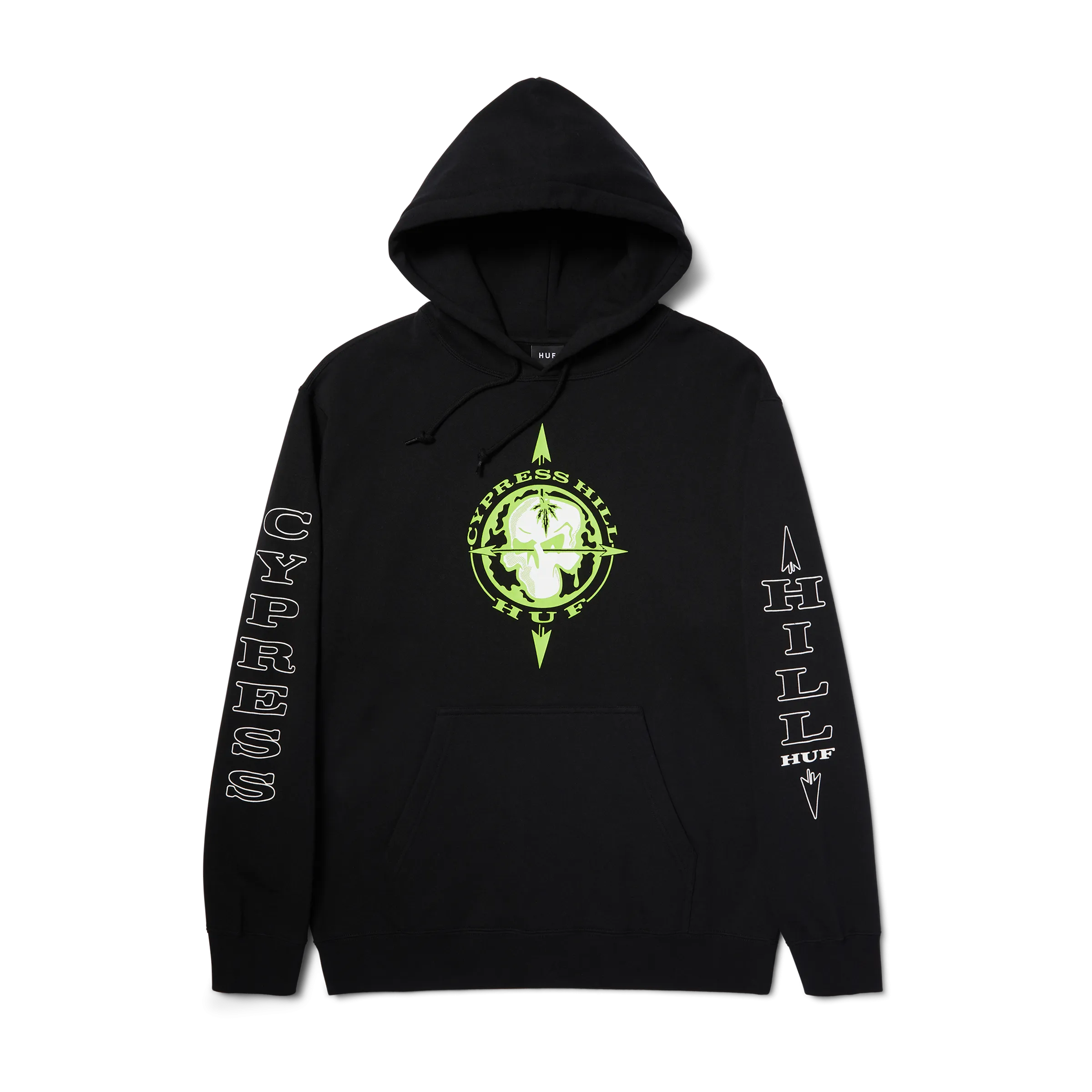 HUF x Cypress Hill Blunted Compass Pullover Hoodie