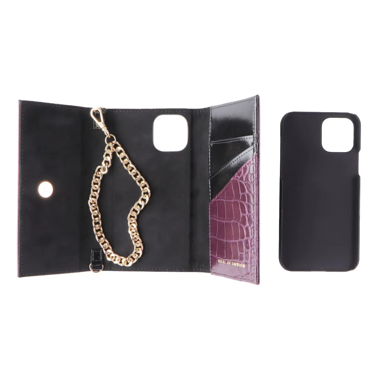 iDeal of Sweden Studio Clutch Wallet Case for Apple iPhone 12/12 Pro - Plum