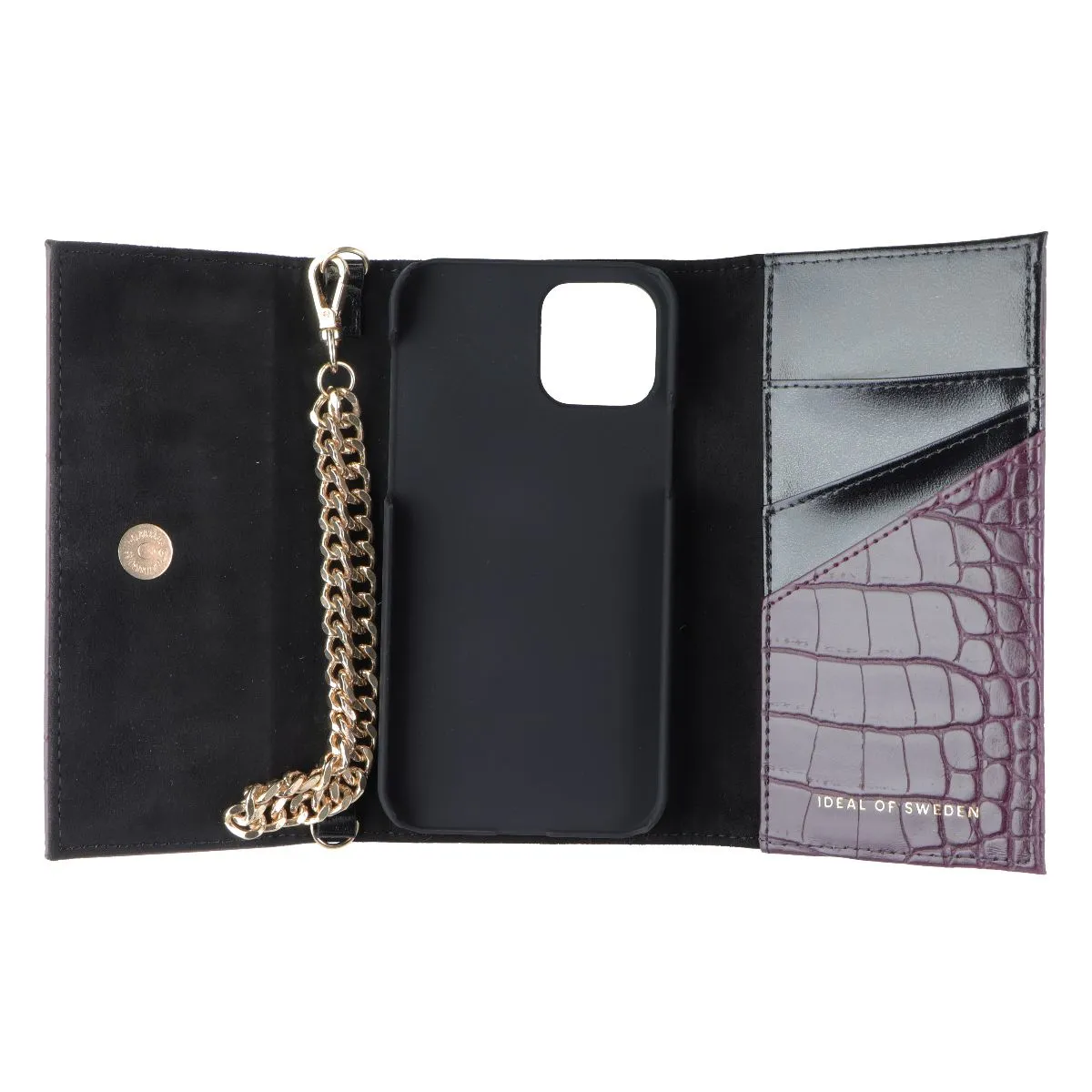 iDeal of Sweden Studio Clutch Wallet Case for Apple iPhone 12/12 Pro - Plum