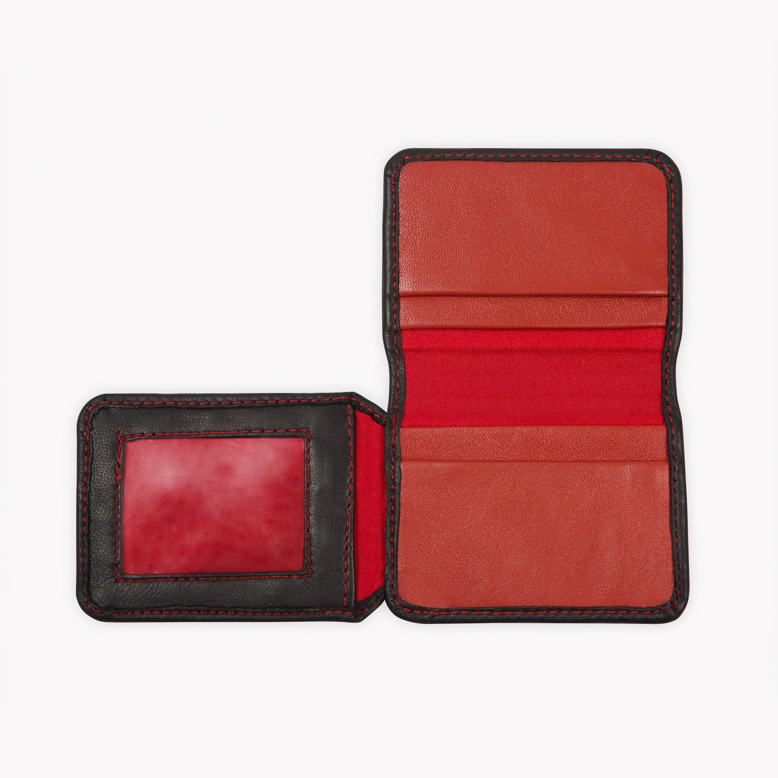 LAGER CARD HOLDER - BLACK/RED